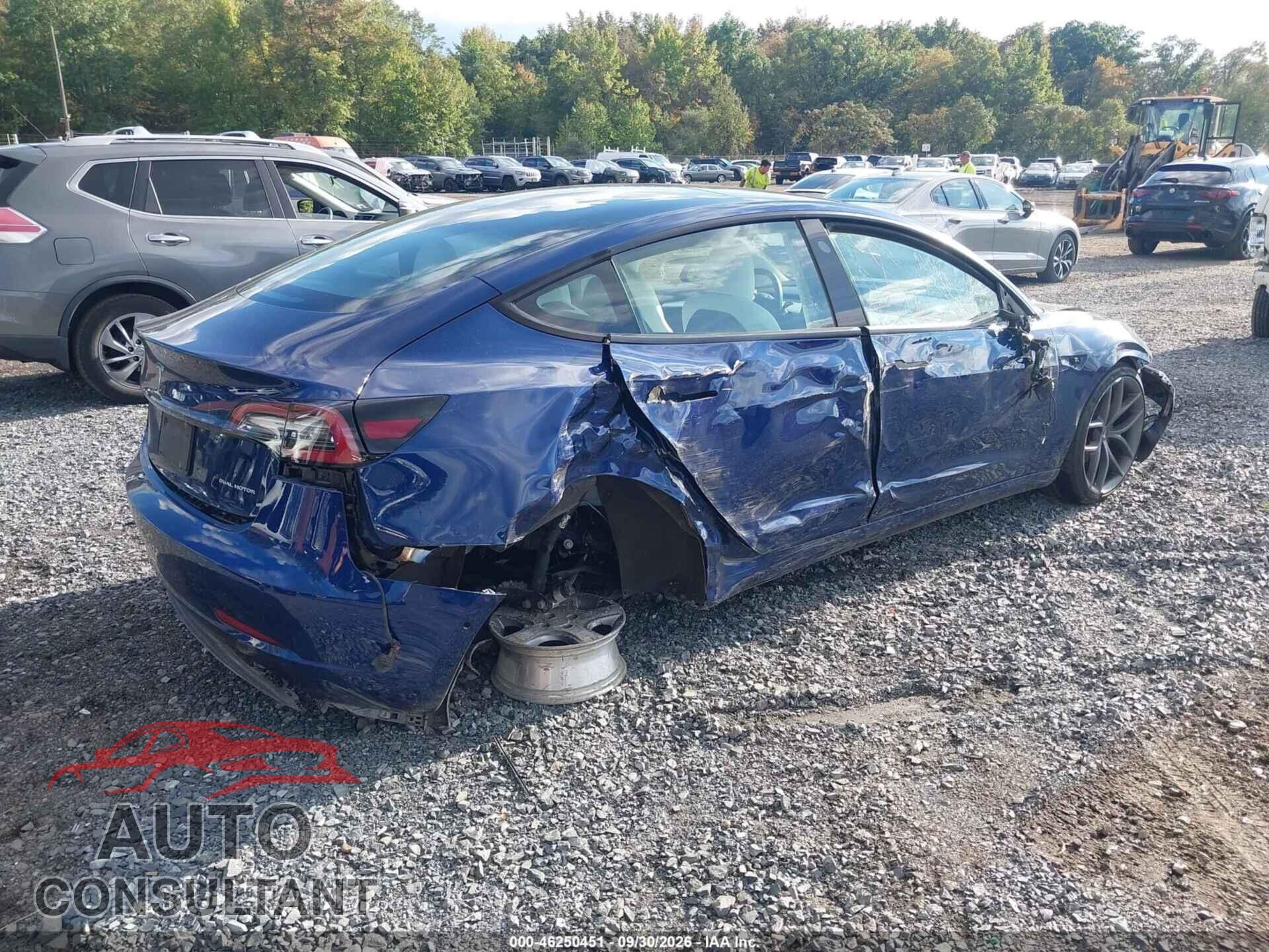 TESLA MODEL 3 2022 - 5YJ3E1EB2NF198829
