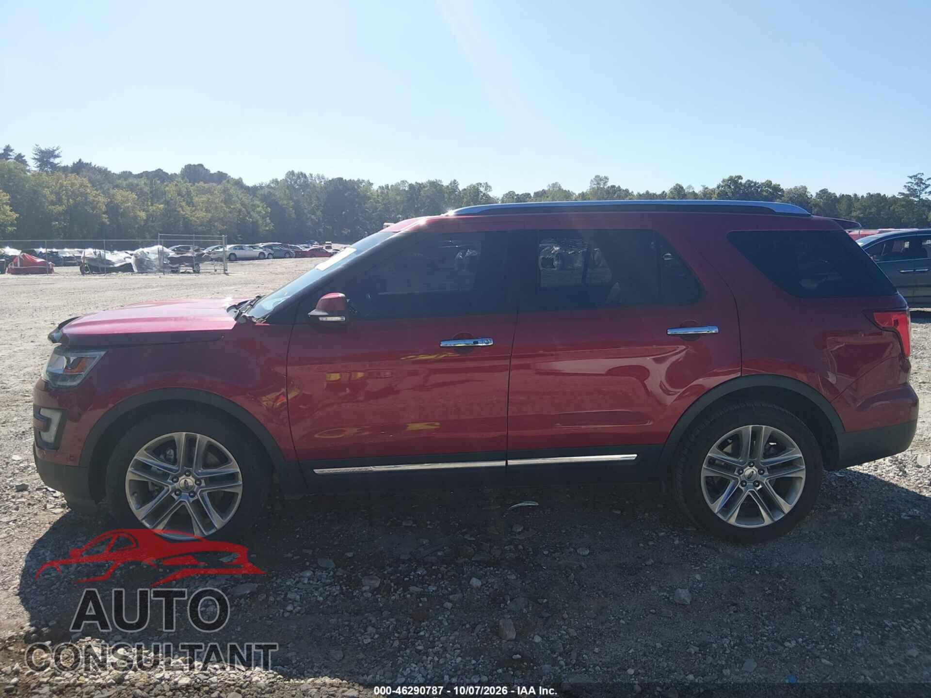FORD EXPLORER 2016 - 1FM5K7F86GGD20720