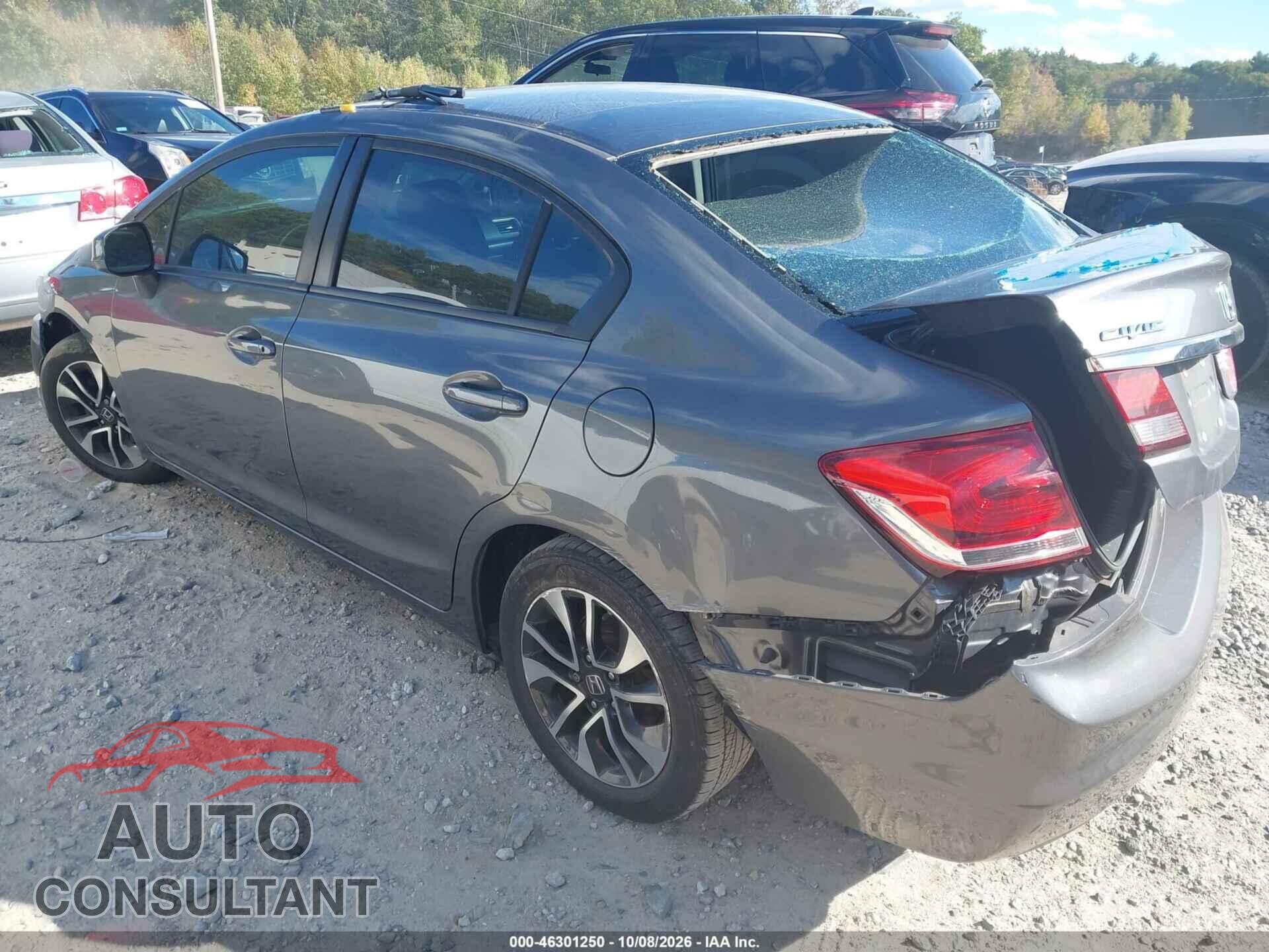 HONDA CIVIC 2013 - 19XFB2F85DE257410