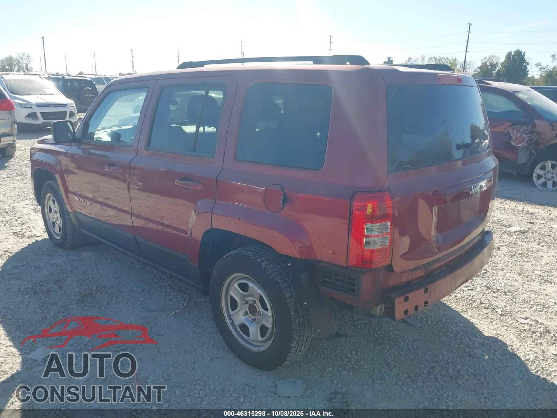 JEEP PATRIOT 2014 - 1C4NJPBA8ED593382