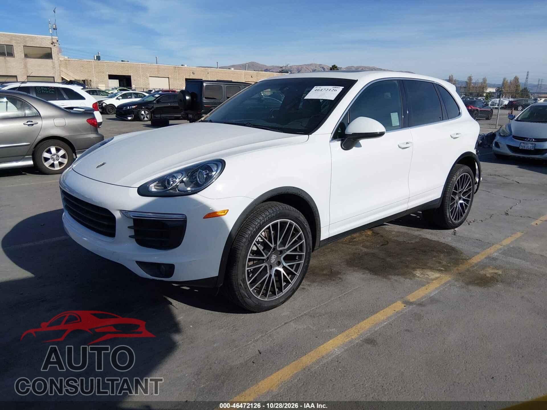 PORSCHE CAYENNE 2016 - WP1AA2A21GKA15617