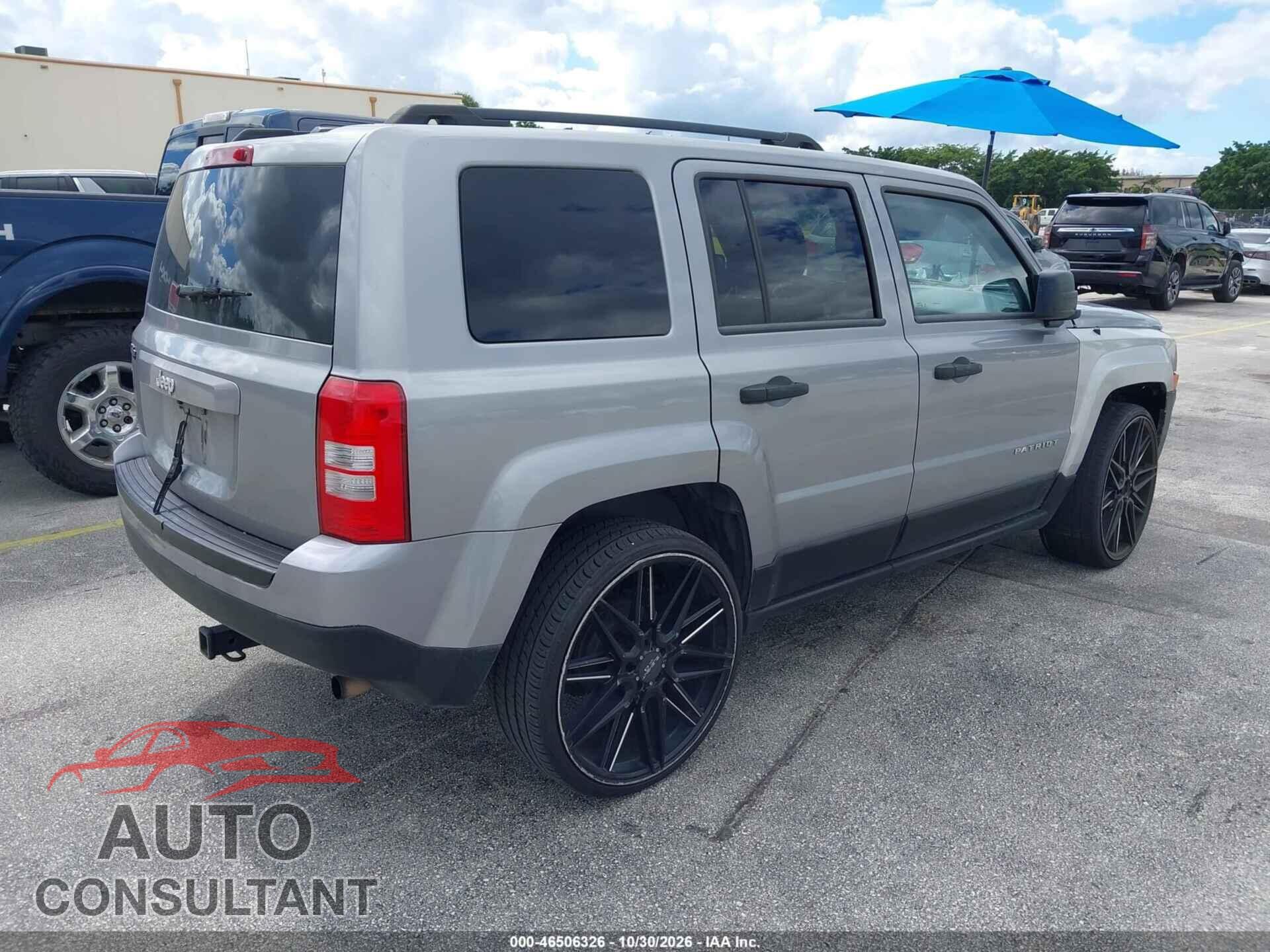 JEEP PATRIOT 2016 - 1C4NJPBA8GD588864