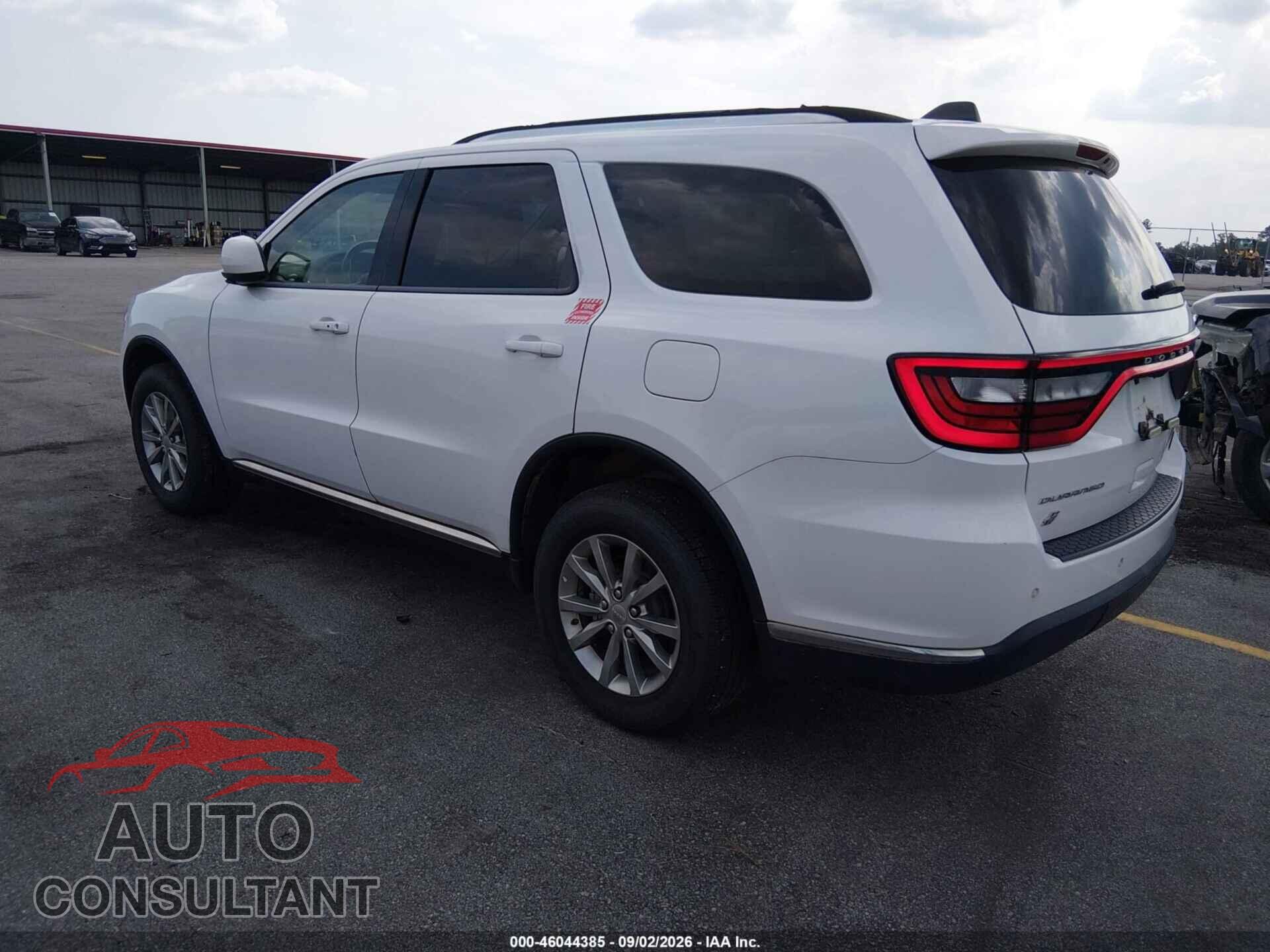 DODGE DURANGO 2018 - 1C4RDJAG3JC210265