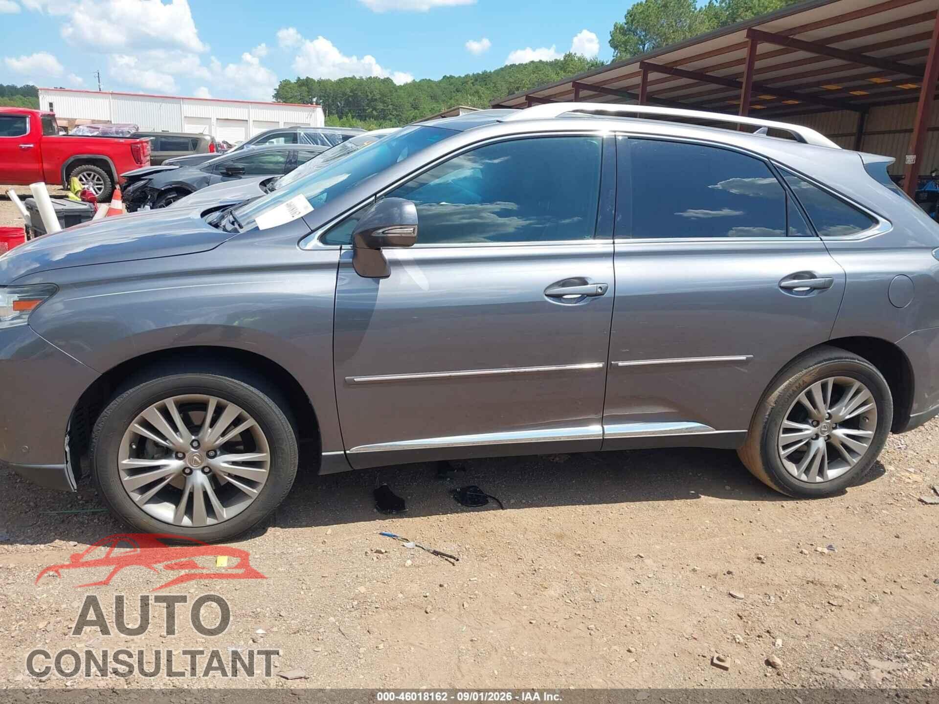 LEXUS RX 350 2013 - 2T2ZK1BA2DC117826