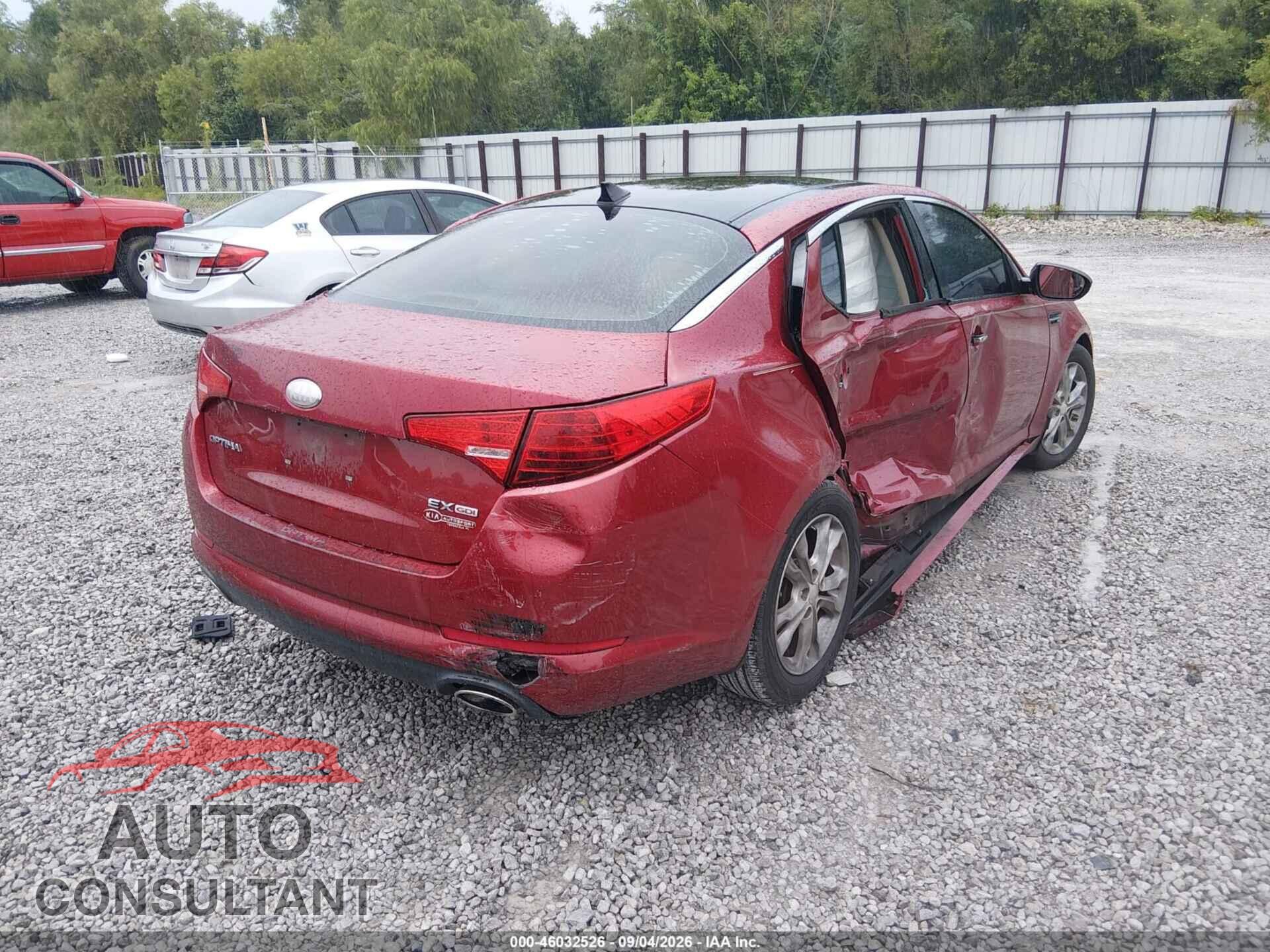 KIA OPTIMA 2013 - 5XXGN4A70DG199400