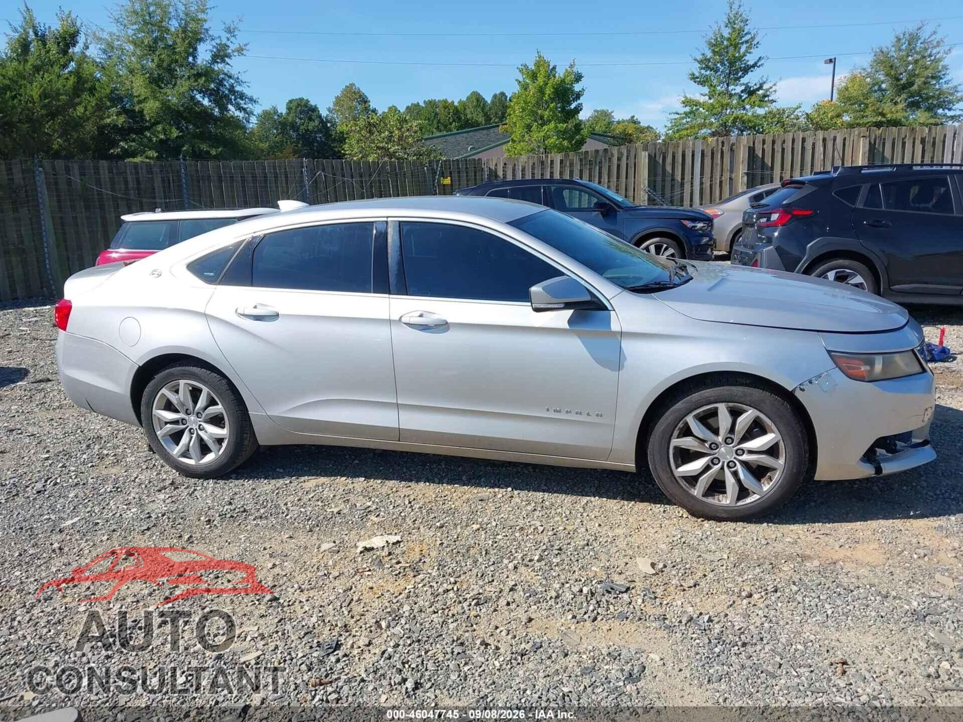 CHEVROLET IMPALA 2017 - 2G1105S30H9170362