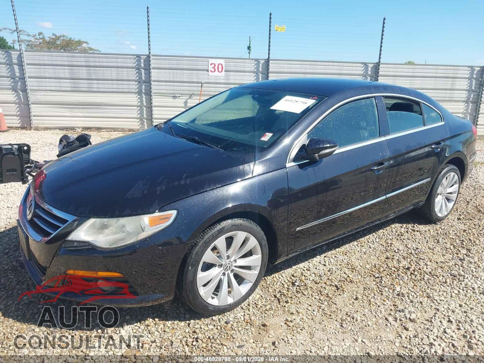 VOLKSWAGEN CC 2010 - WVWML7AN8AE512217