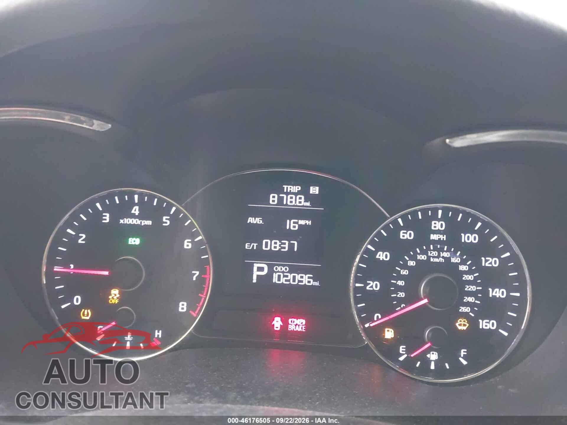KIA FORTE 2015 - KNAFX4A67F5416314