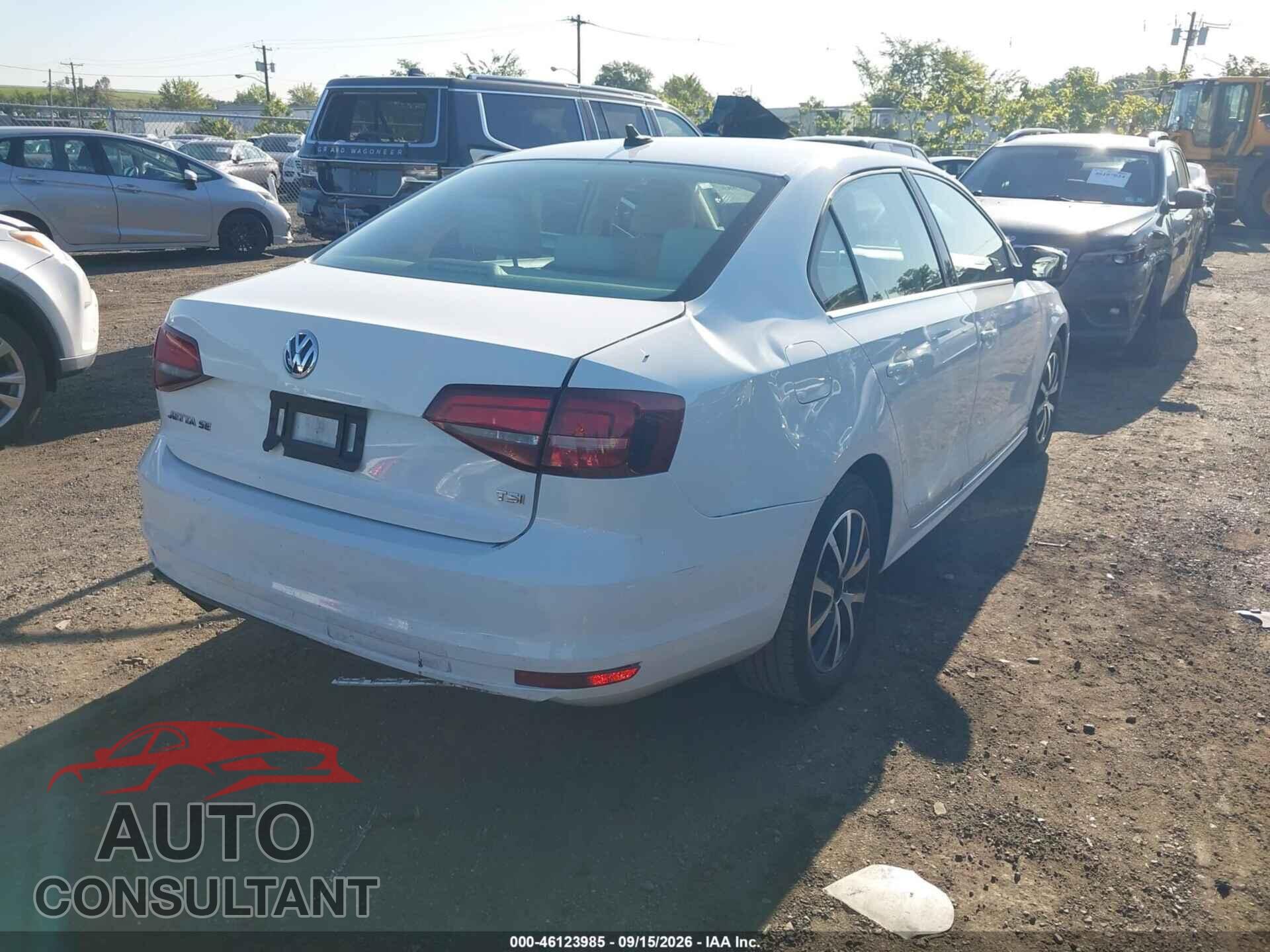 VOLKSWAGEN JETTA 2017 - 3VWDB7AJ0HM254843