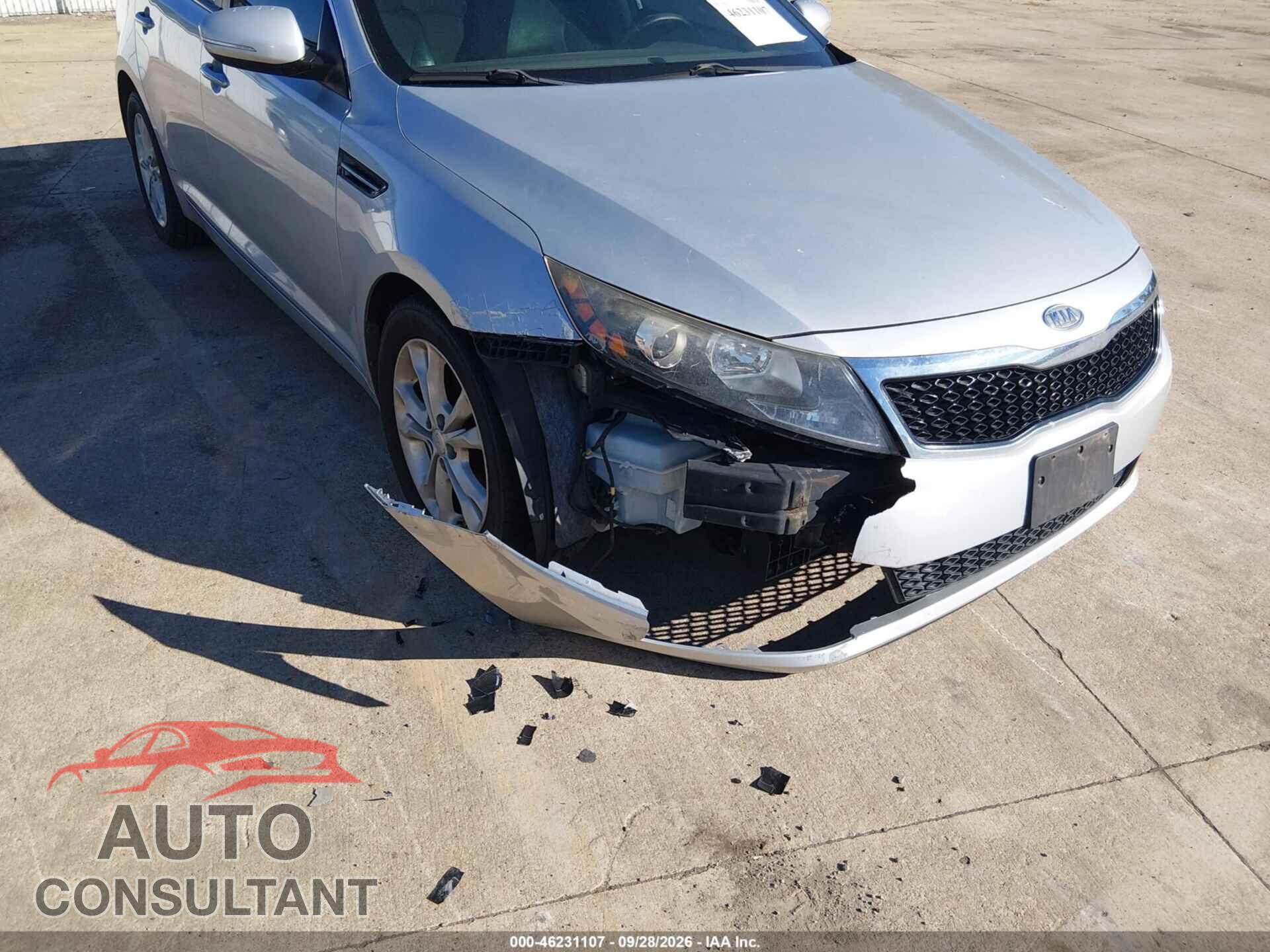 KIA OPTIMA 2012 - 5XXGN4A78CG065698