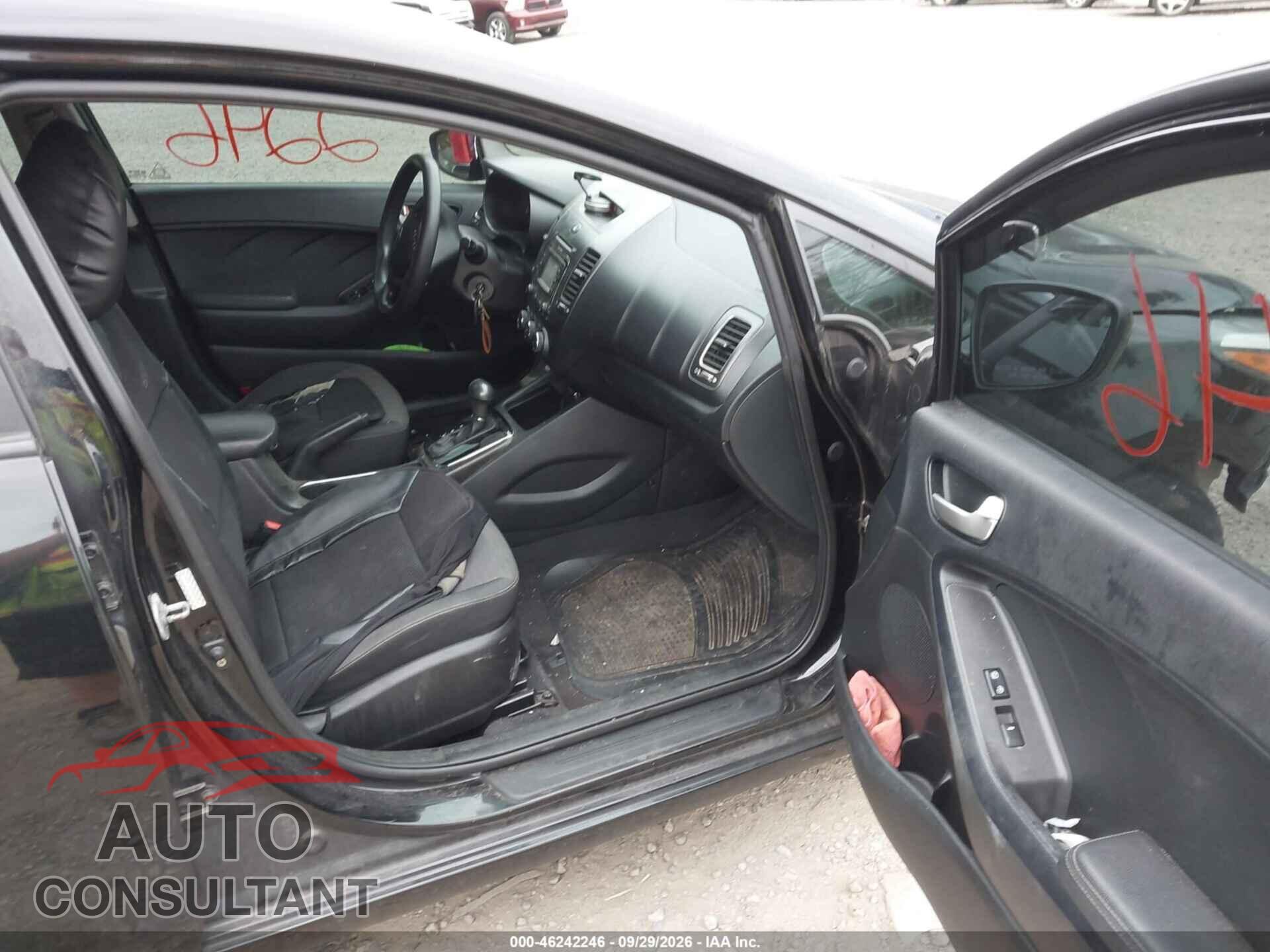 KIA FORTE 2017 - 3KPFL4A73HE066954