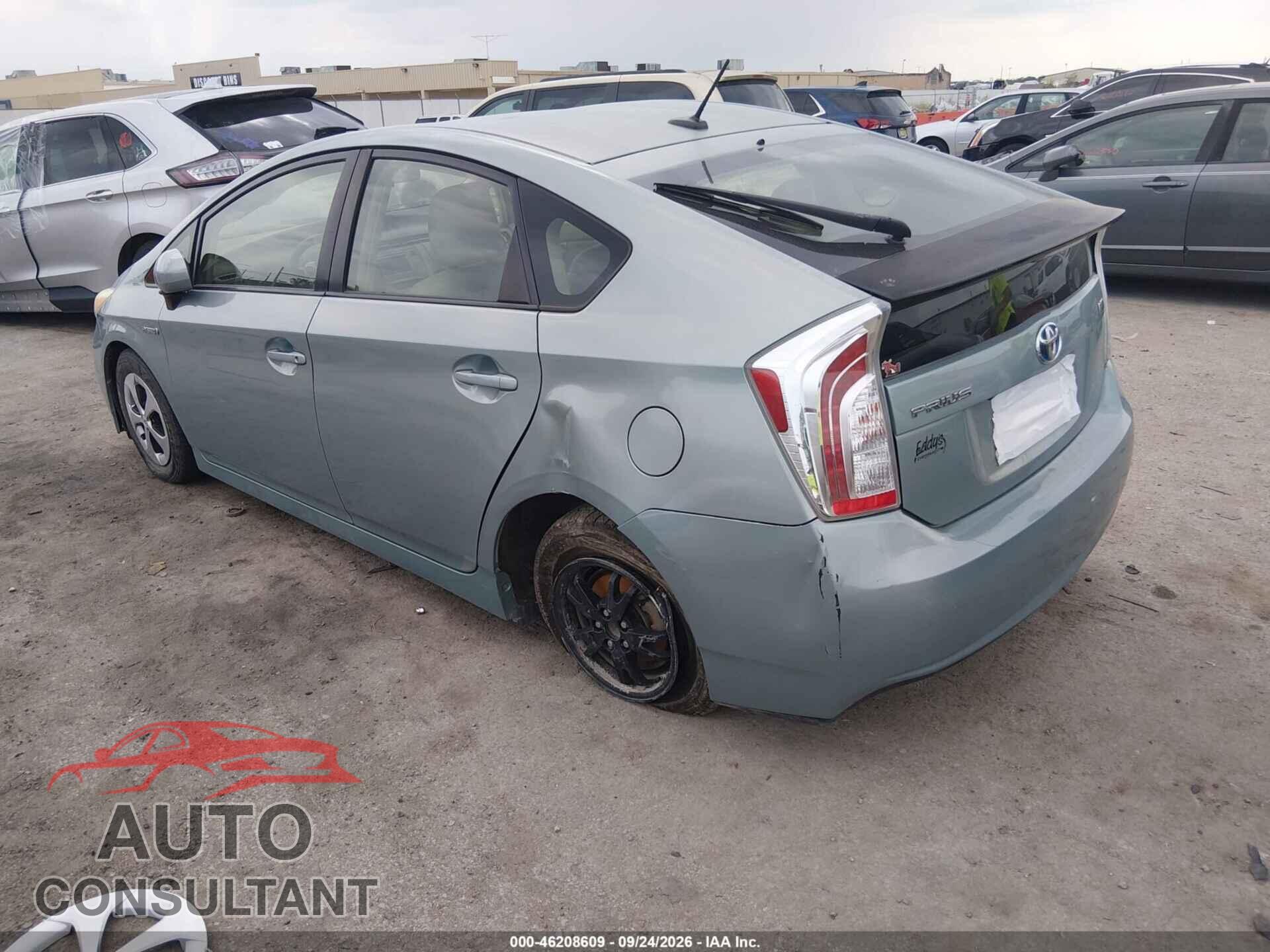 TOYOTA PRIUS 2013 - JTDKN3DU9D1619480