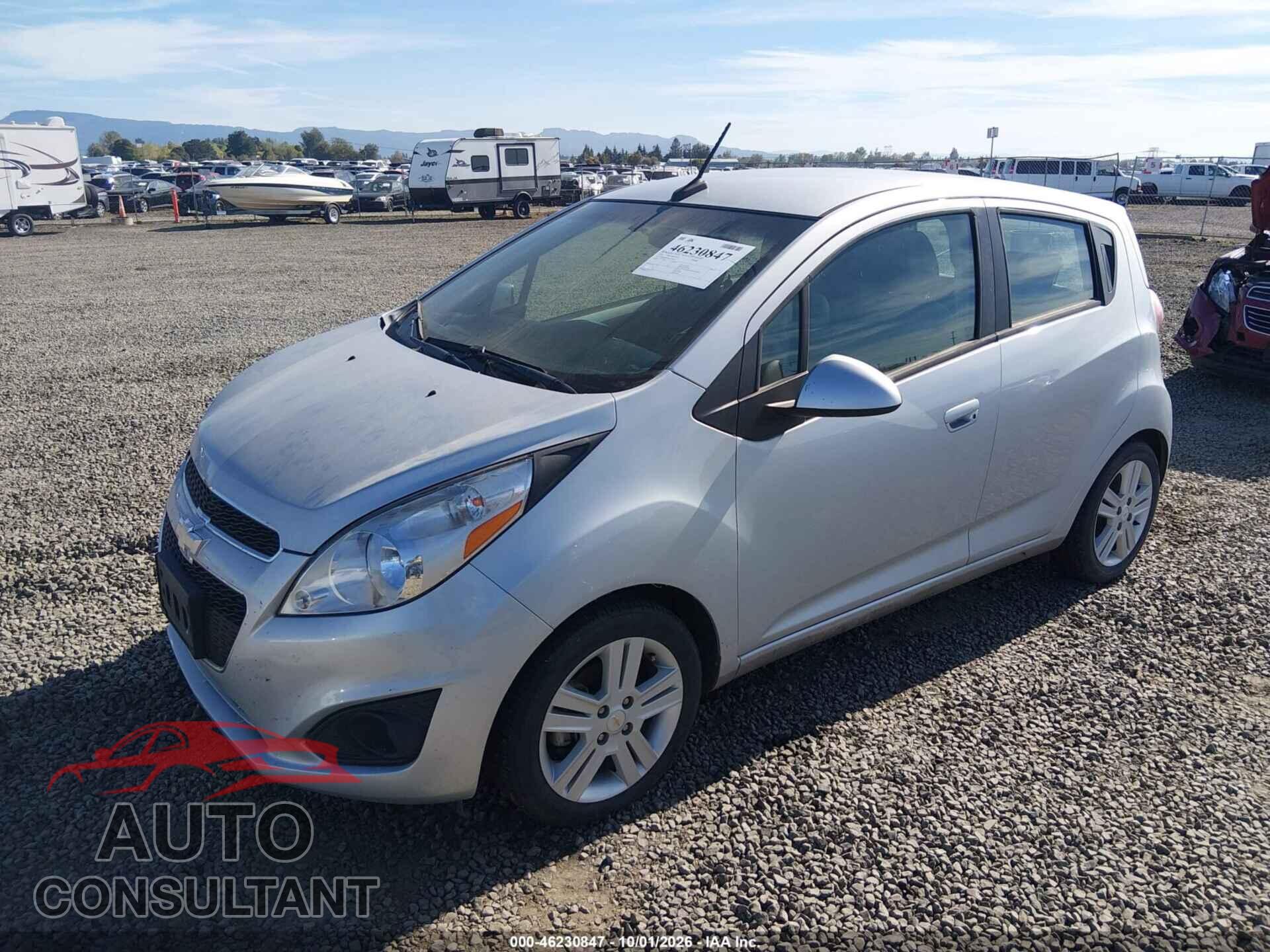 CHEVROLET SPARK 2013 - KL8CD6S94DC502734