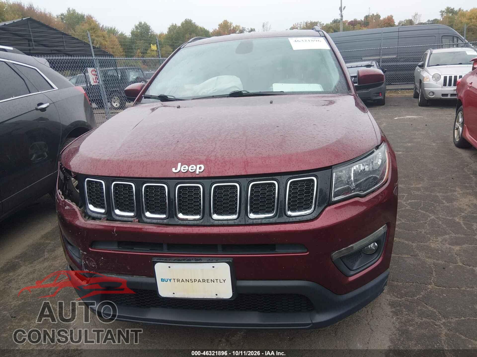 JEEP COMPASS 2021 - 3C4NJDBB1MT593207