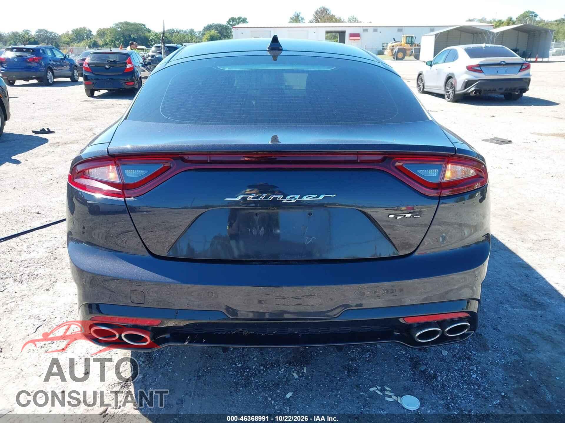 KIA STINGER 2020 - KNAE15LA4L6084164