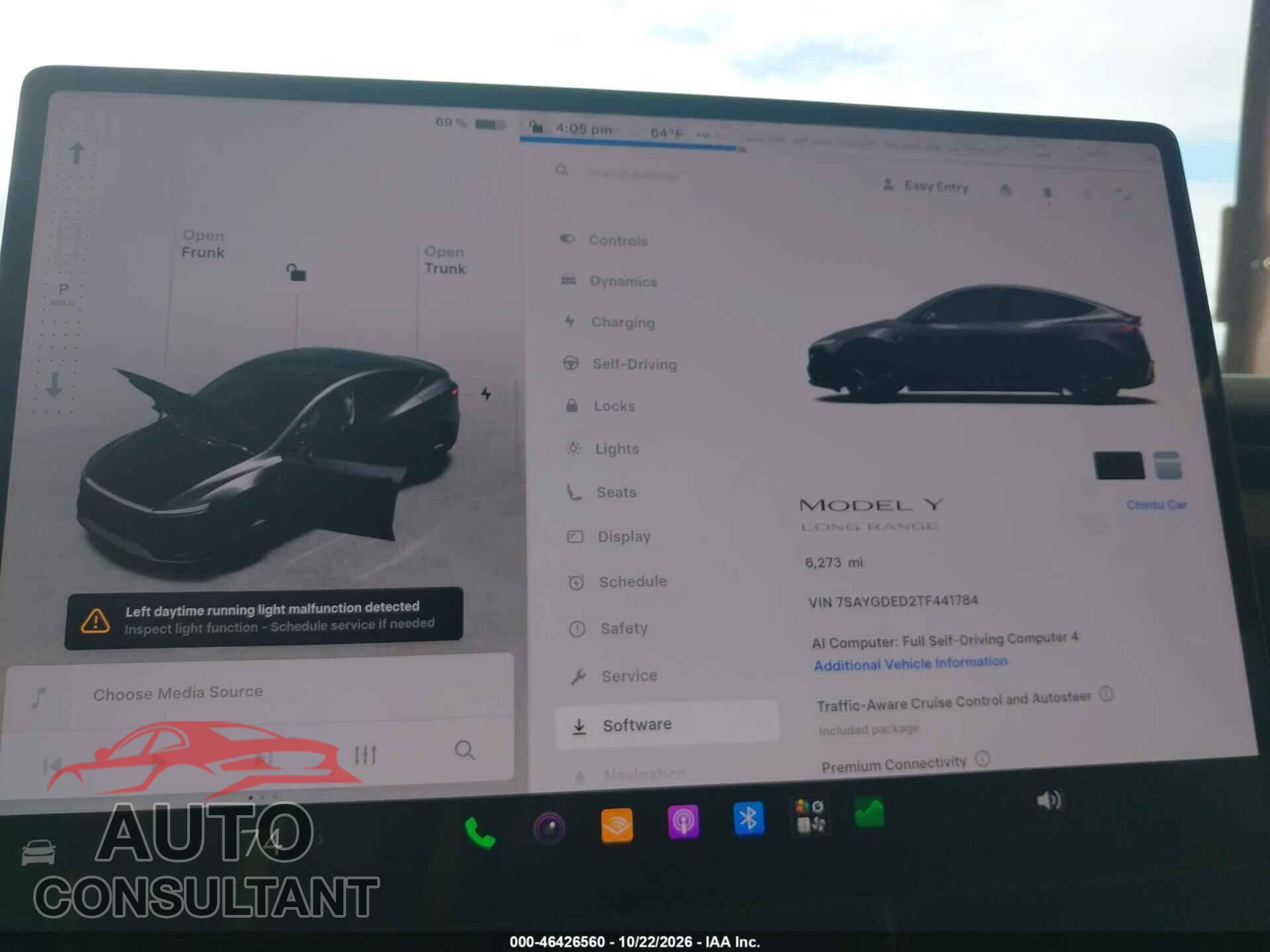 TESLA MODEL Y 2026 - 7SAYGDED2TF441784