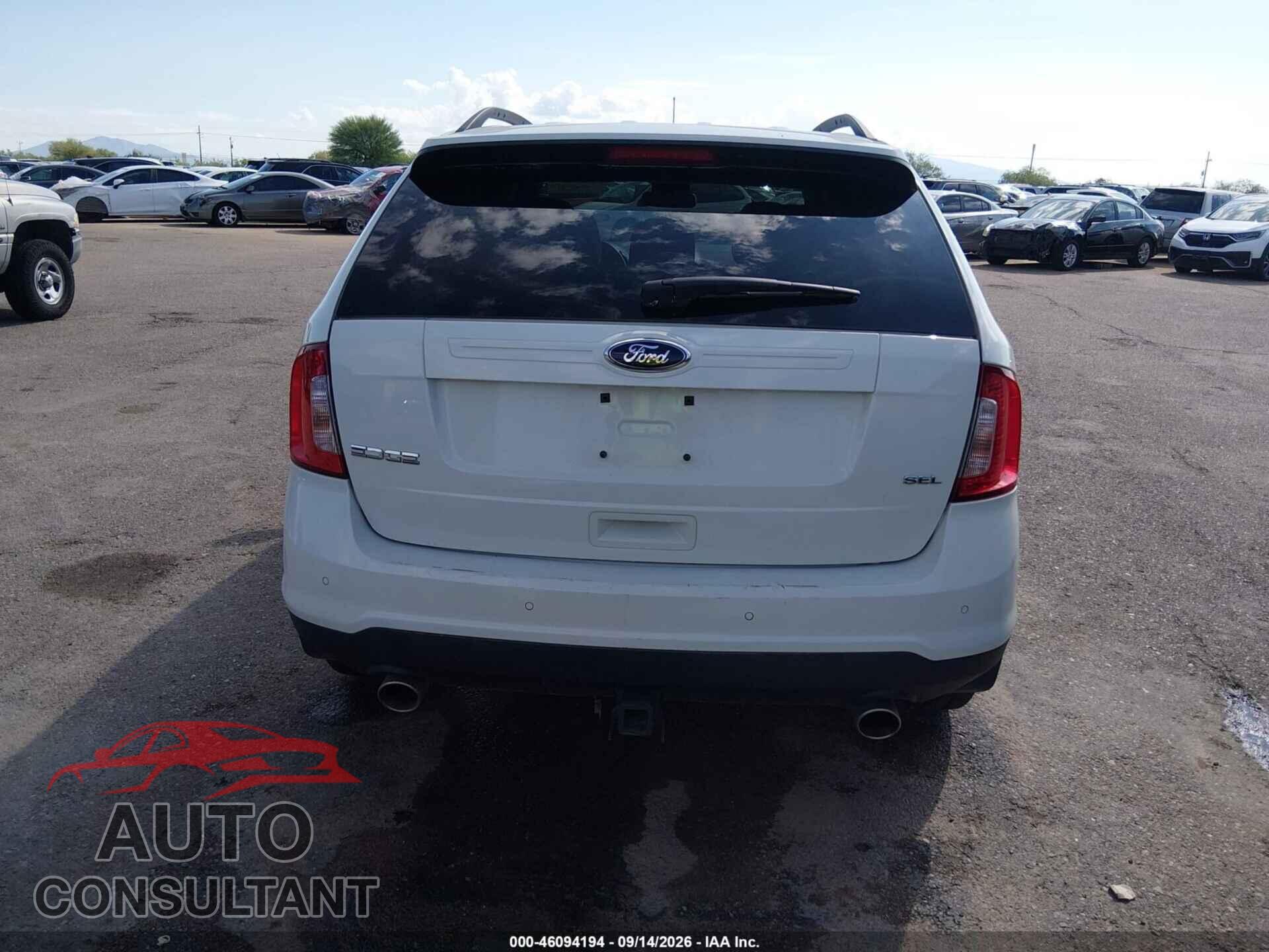 FORD EDGE 2013 - 2FMDK3JCXDBB11967