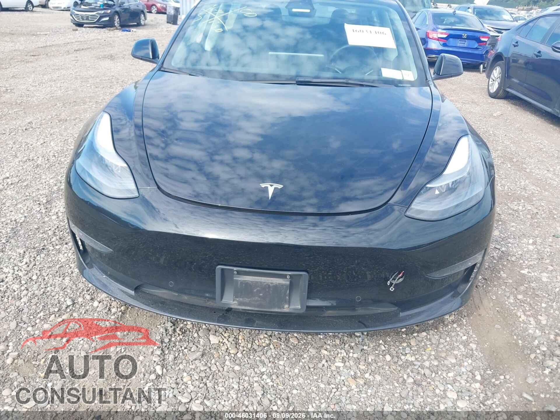 TESLA MODEL 3 2022 - 5YJ3E1EB2NF200806