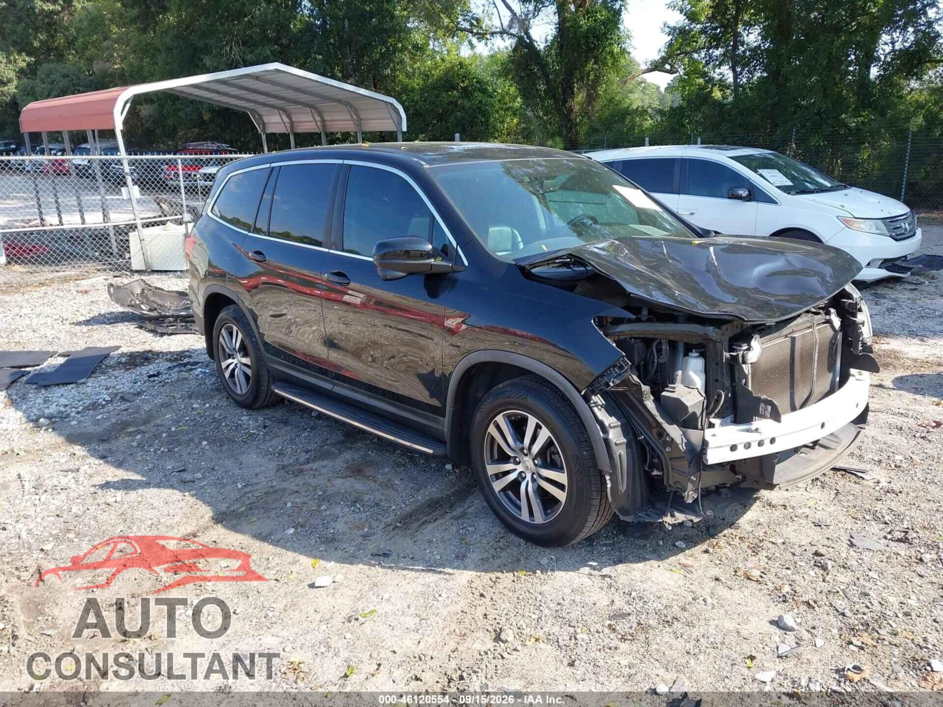 HONDA PILOT 2016 - 5FNYF5H87GB013462