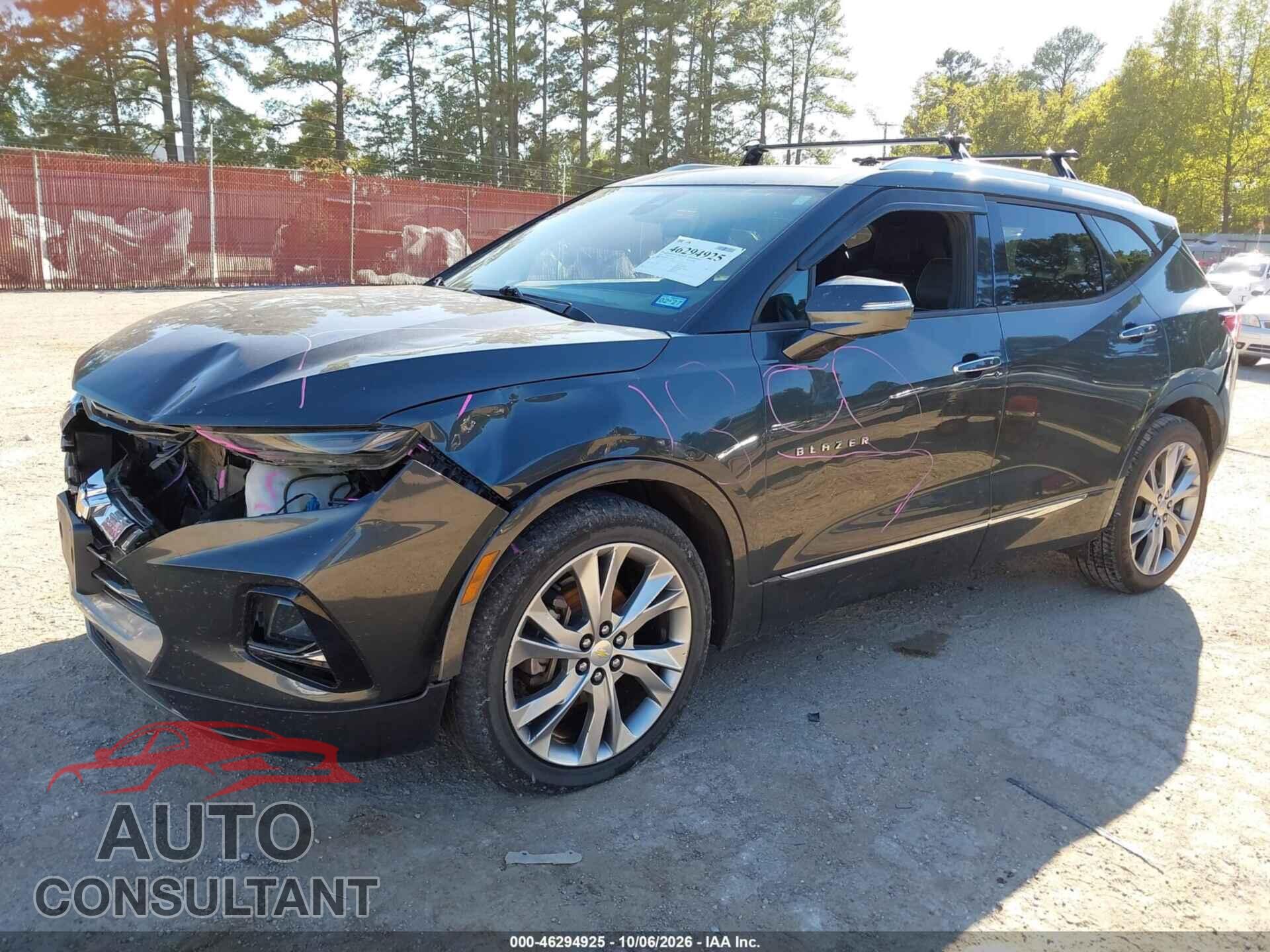 CHEVROLET BLAZER 2019 - 3GNKBKRS5KS652943