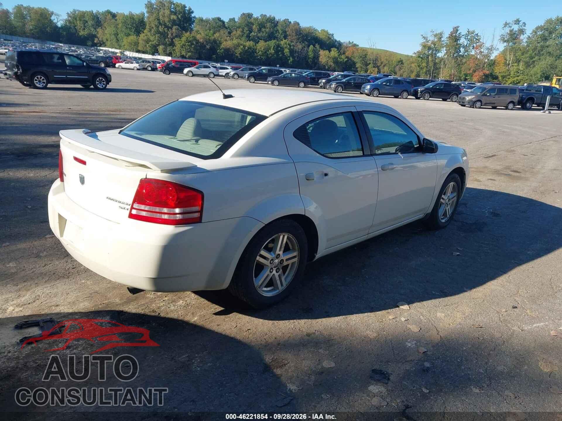DODGE AVENGER 2009 - 1B3LC56B59N508931