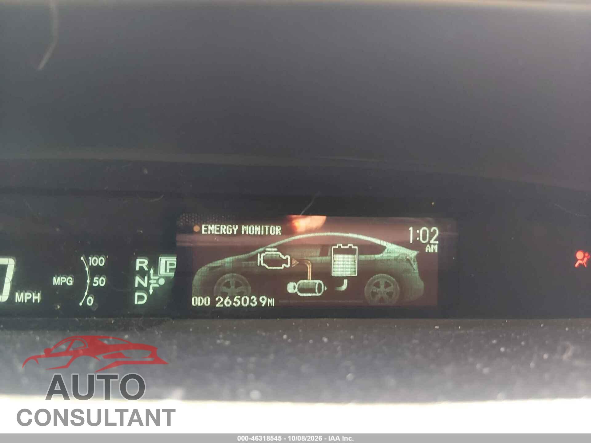 TOYOTA PRIUS 2015 - JTDKN3DU3F1930308