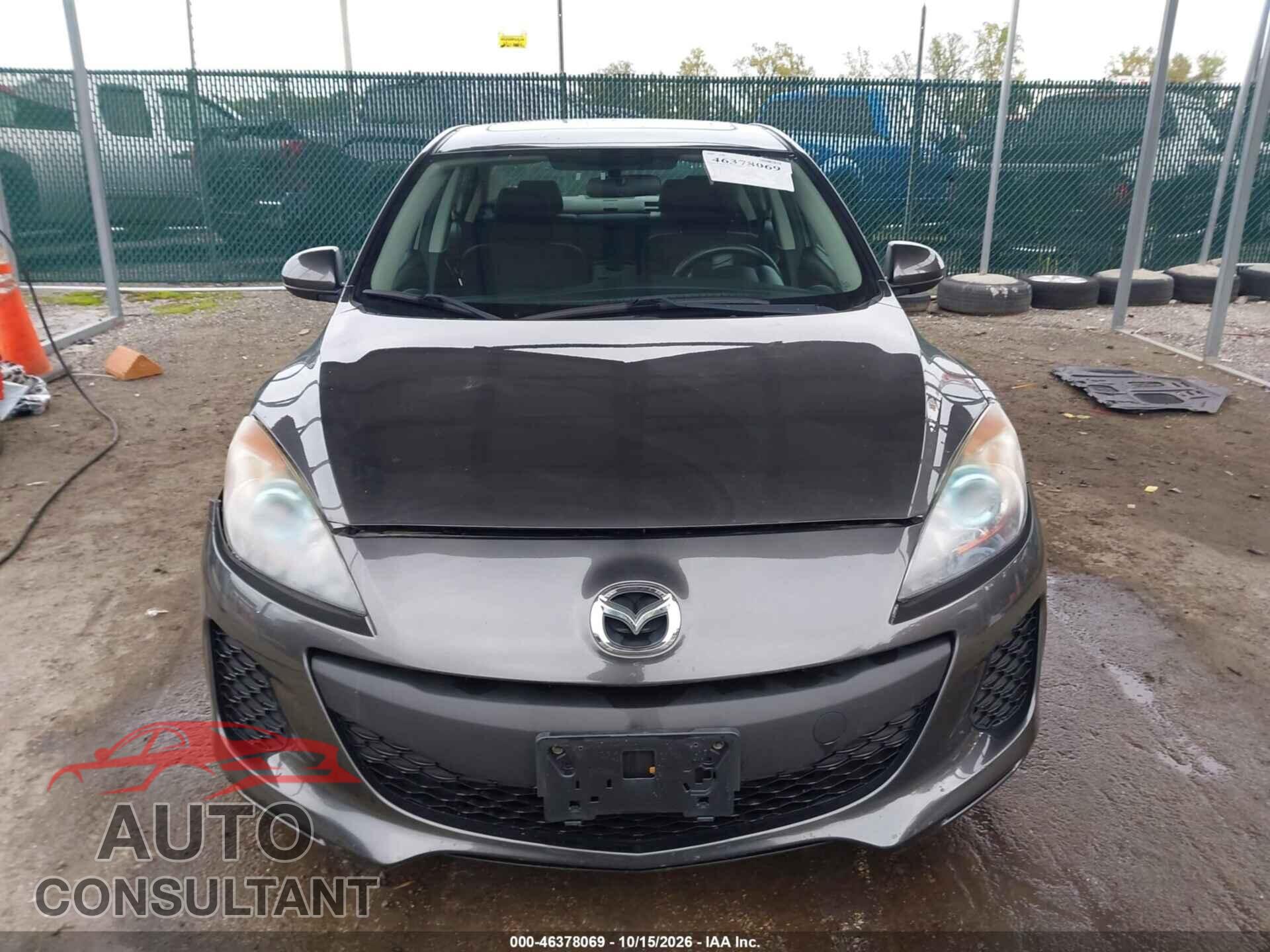 MAZDA MAZDA3 2012 - JM1BL1V88C1636068
