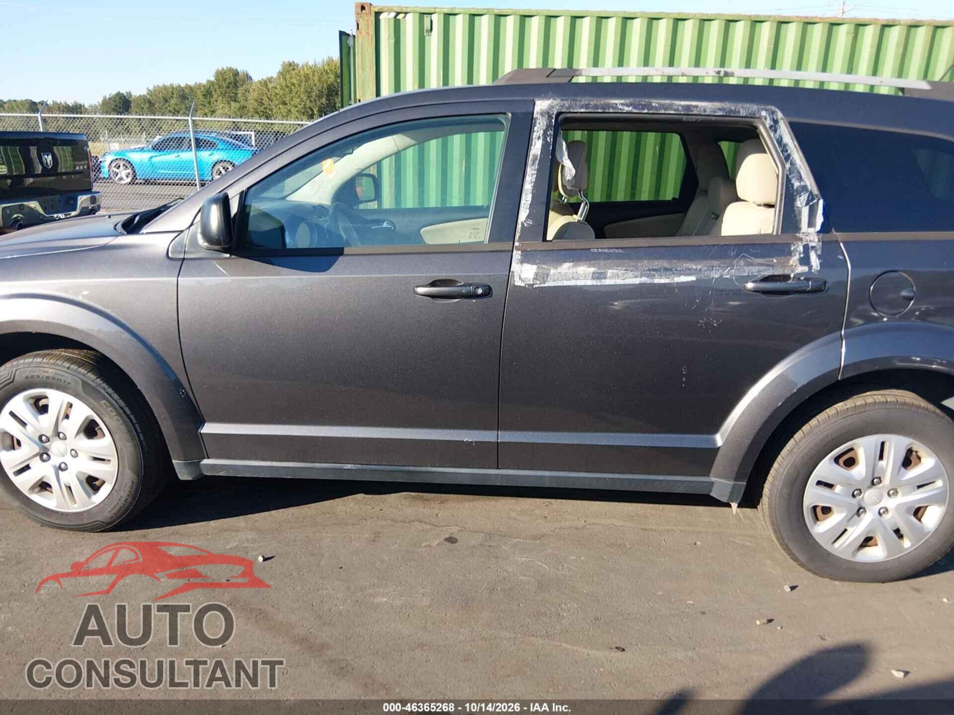 DODGE JOURNEY 2017 - 3C4PDCAB6HT670252