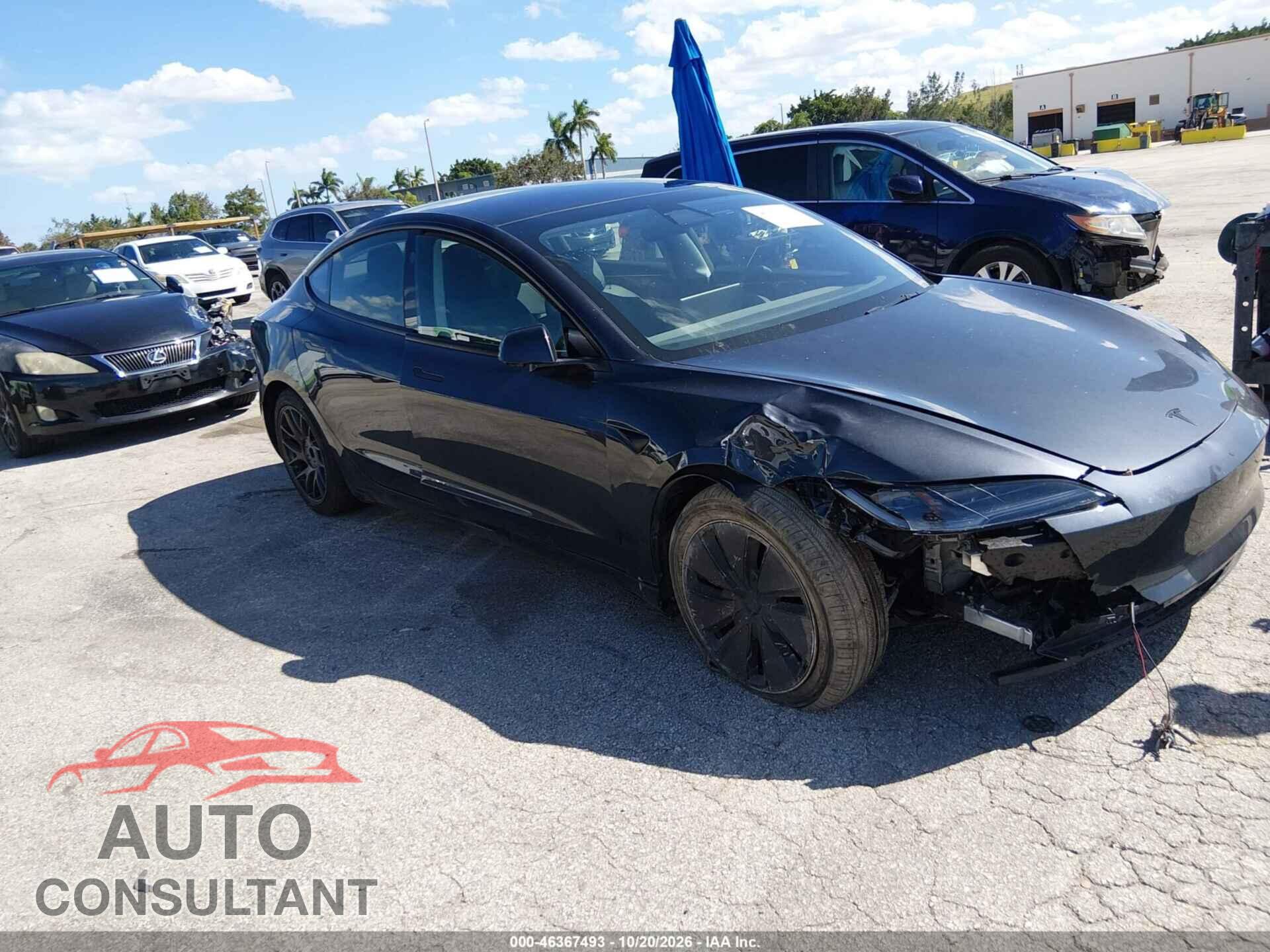 TESLA MODEL 3 2026 - 5YJ3E1EA5TF127015