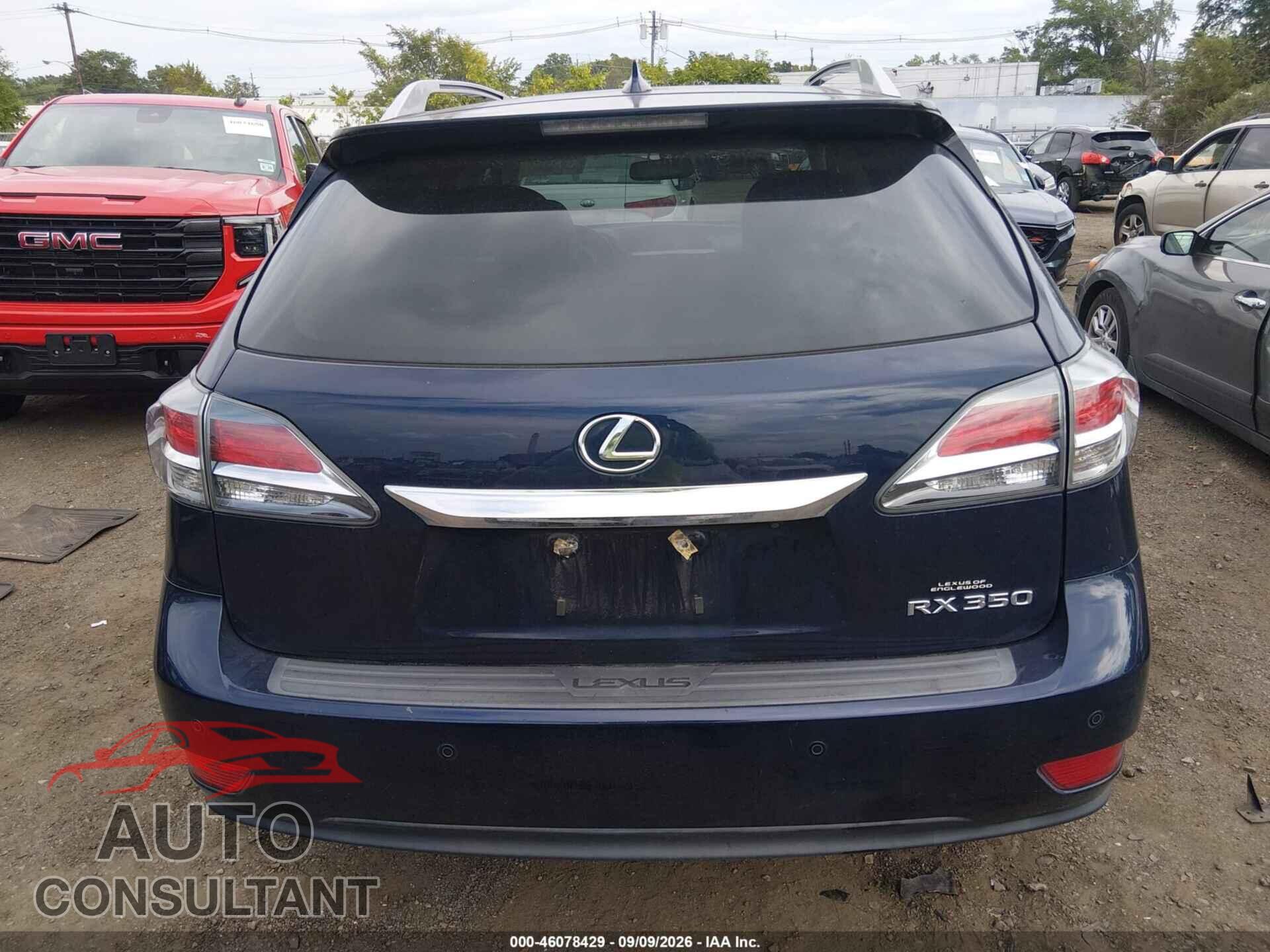 LEXUS RX 350 2015 - 2T2BK1BA3FC314444