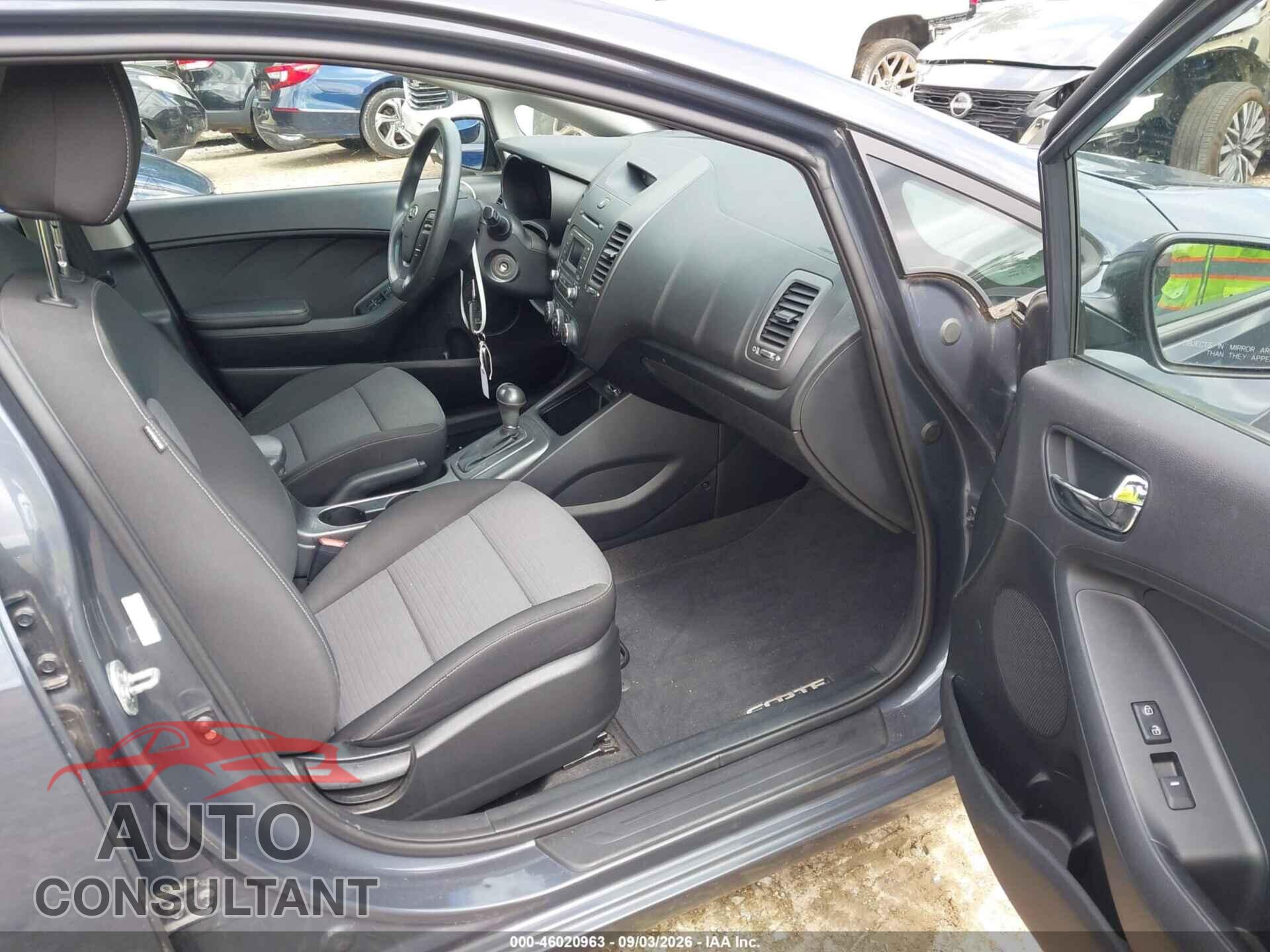 KIA FORTE 2015 - KNAFX4A62F5332885