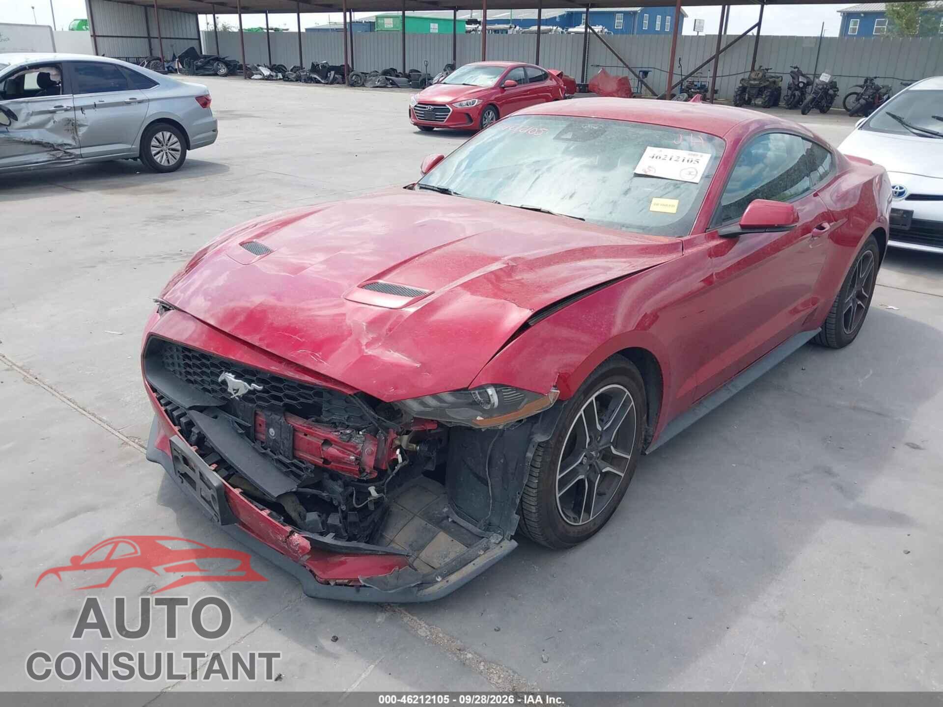 FORD MUSTANG 2021 - 1FA6P8TH4M5155820