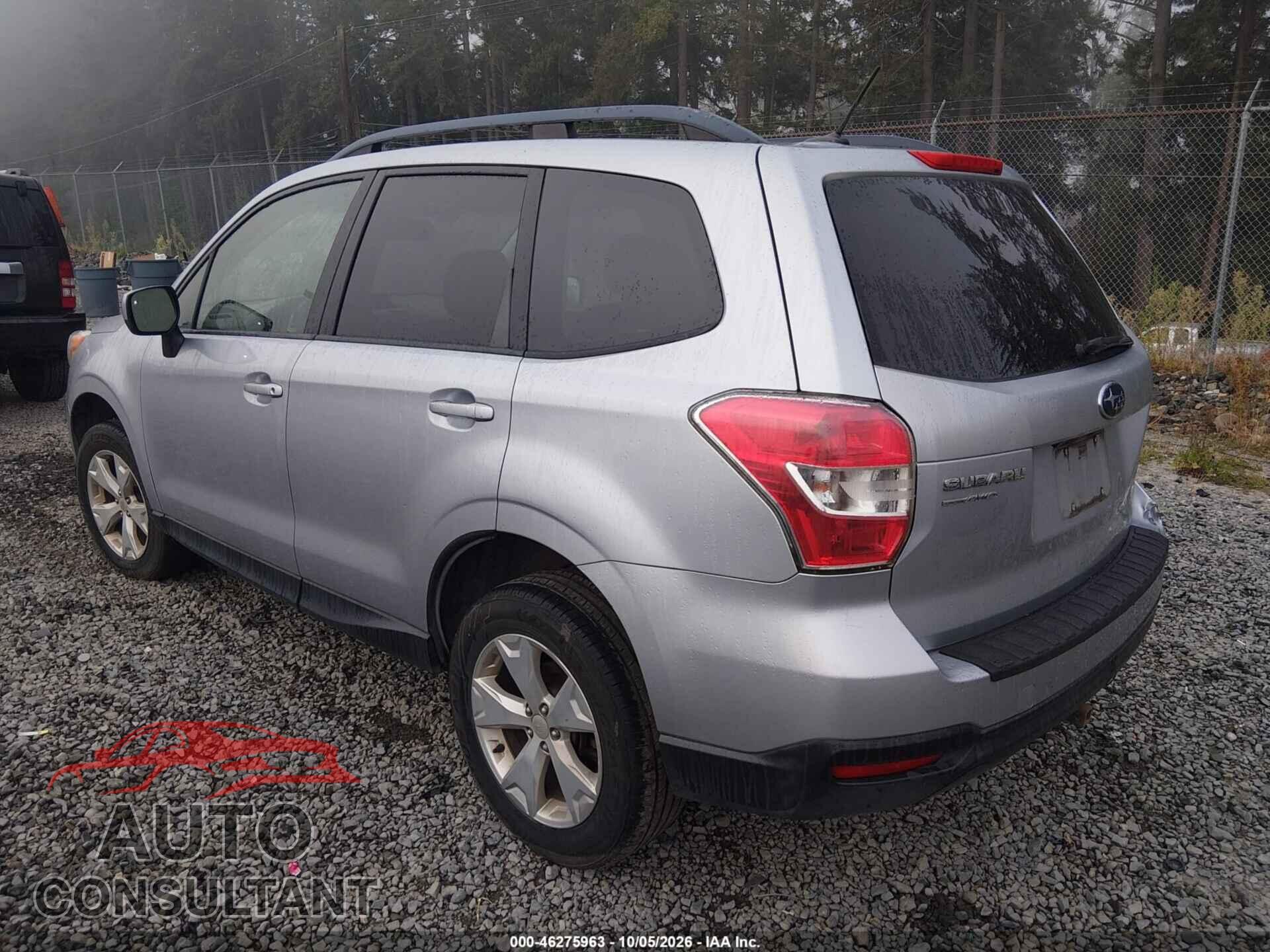 SUBARU FORESTER 2015 - JF2SJAGC0FH571902