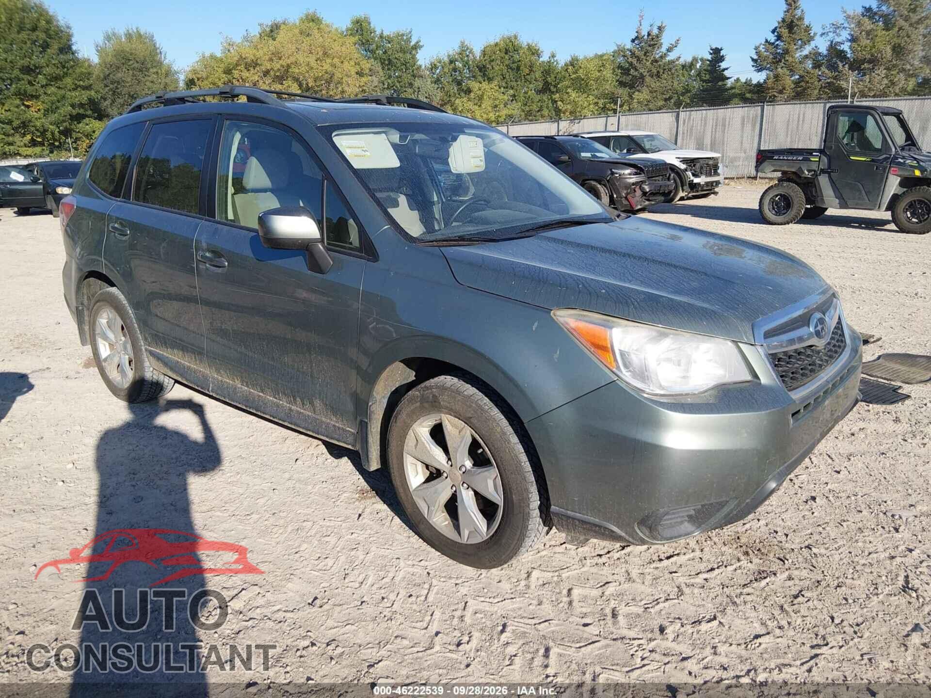 SUBARU FORESTER 2015 - JF2SJAGC2FH438574