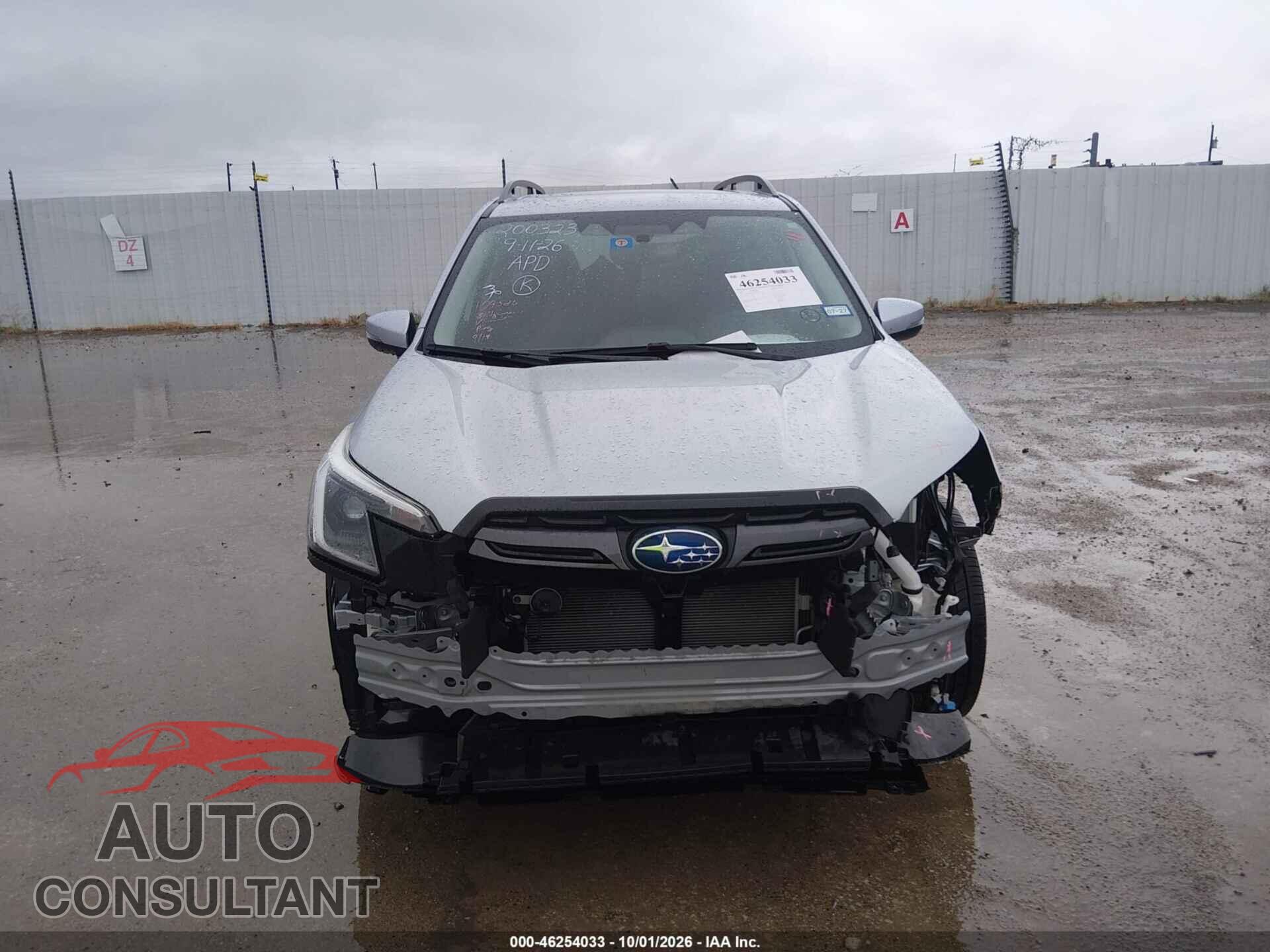 SUBARU FORESTER 2023 - JF2SKAPC4PH487581