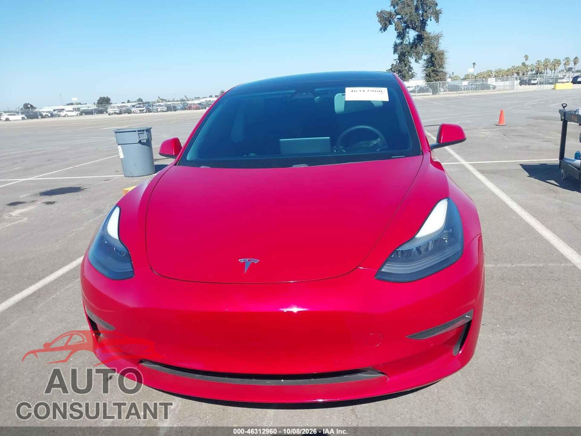TESLA MODEL 3 2021 - 5YJ3E1EA2MF075635