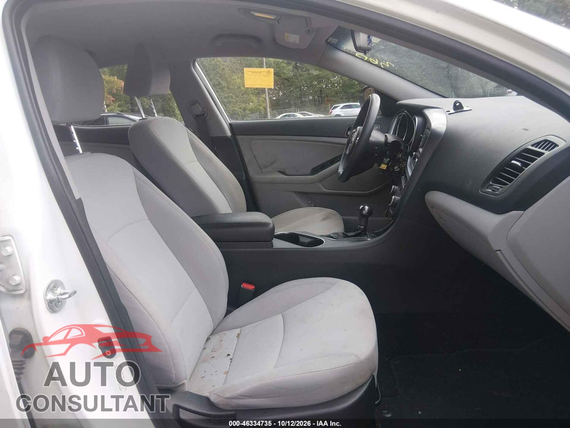 KIA OPTIMA 2015 - KNAGM4A77F5628734