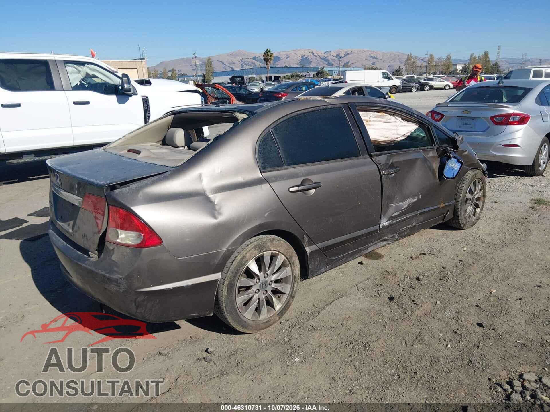 HONDA CIVIC 2011 - 2HGFA1F98BH507943