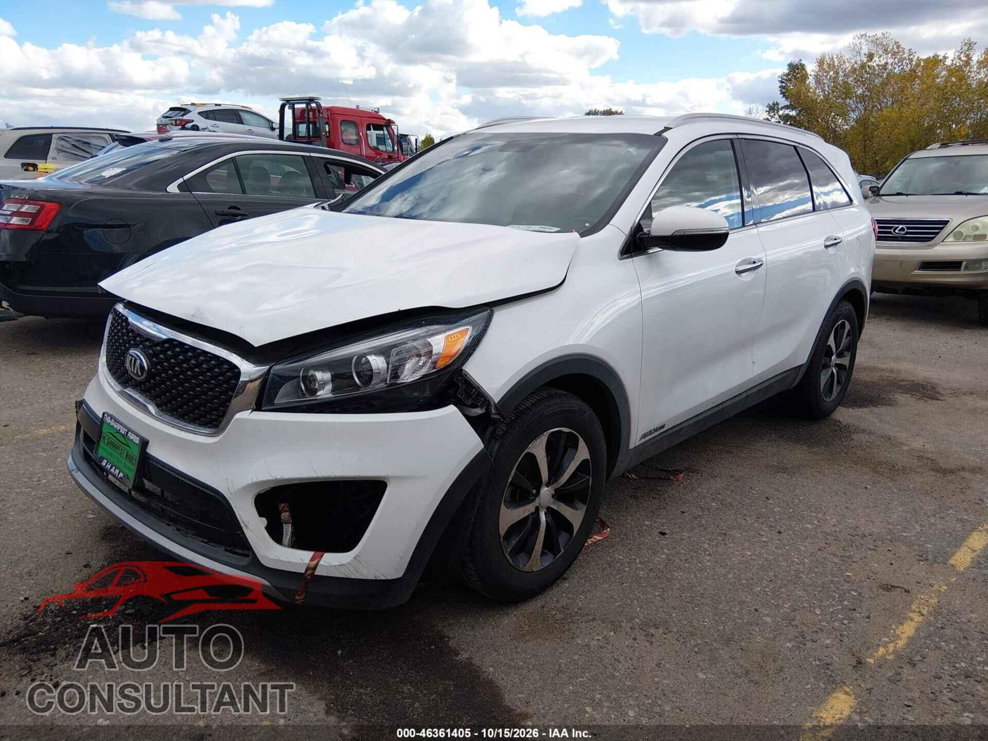 KIA SORENTO 2017 - 5XYPHDA57HG312086