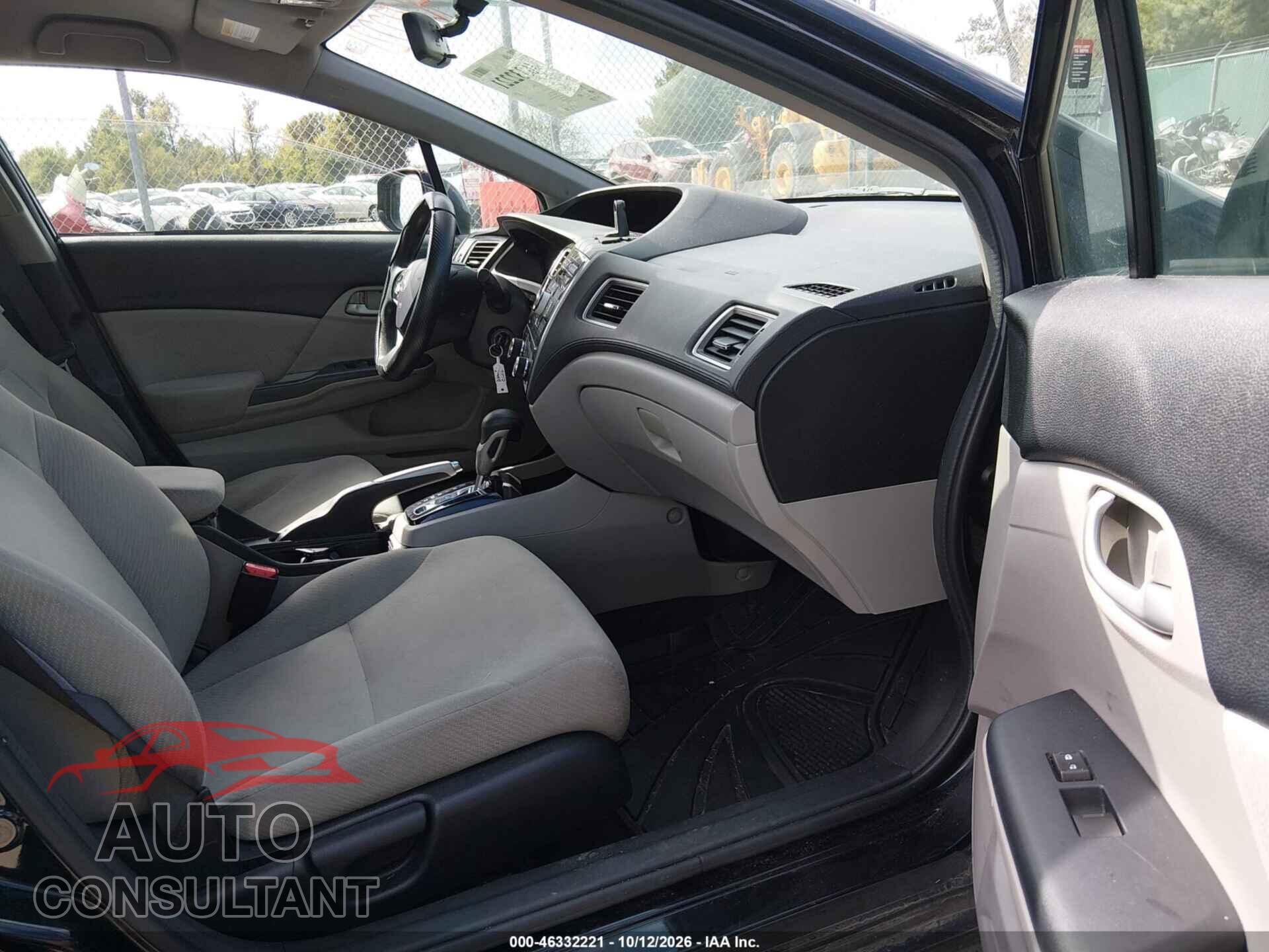 HONDA CIVIC 2013 - 2HGFB2F50DH519054