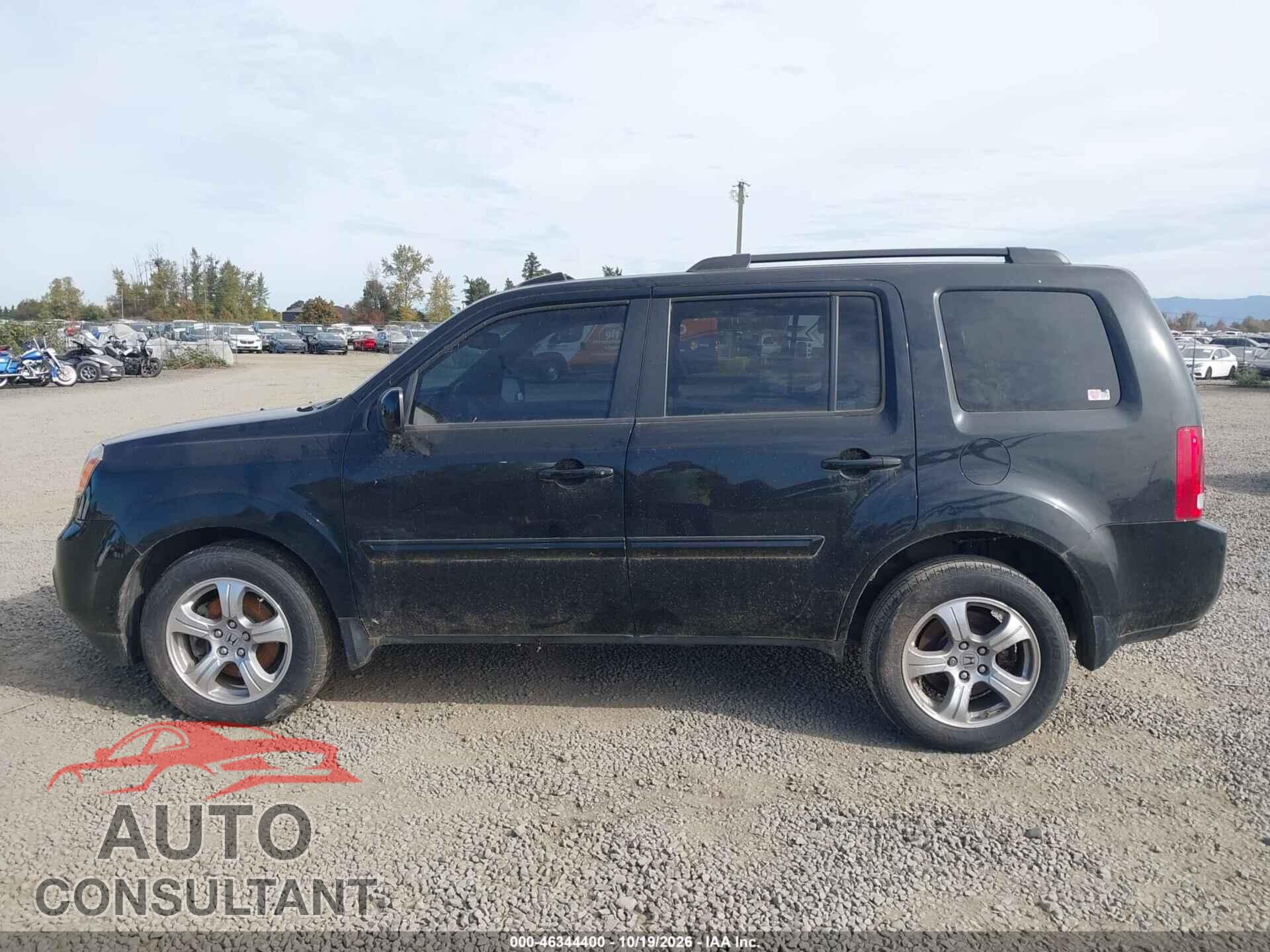 HONDA PILOT 2013 - 5FNYF4H59DB023129