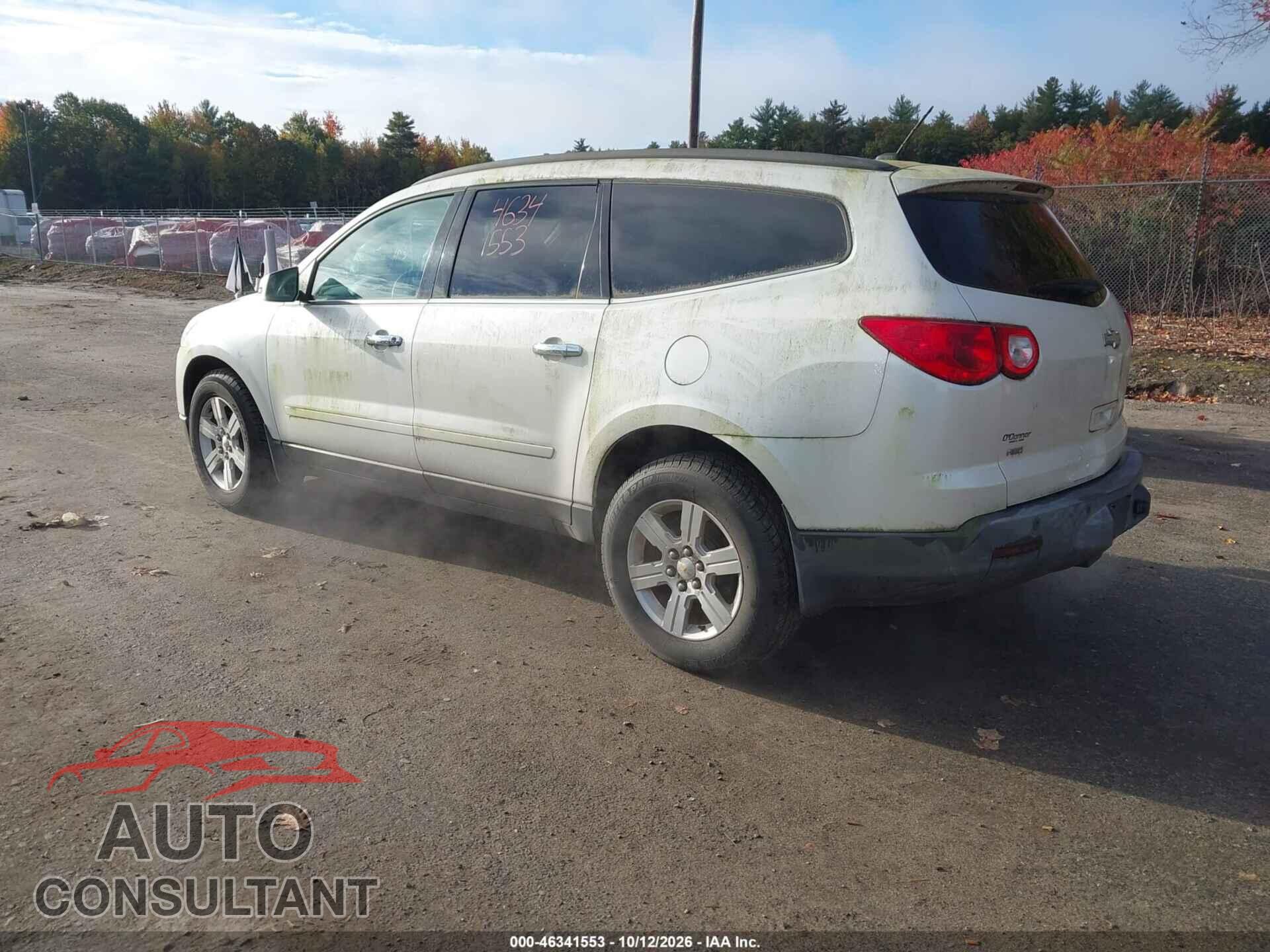 CHEVROLET TRAVERSE 2012 - 1GNKVGED3CJ101795