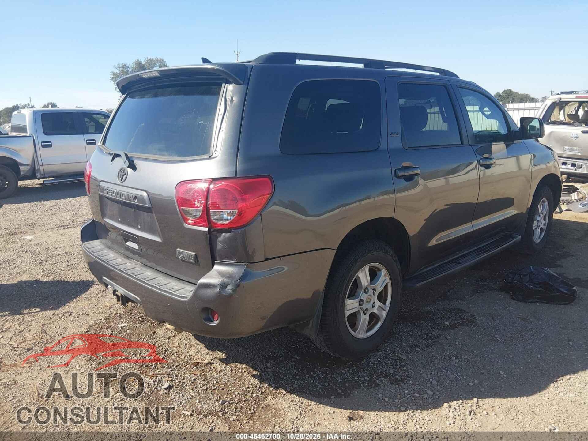 TOYOTA SEQUOIA 2012 - 5TDZY5G10CS042651