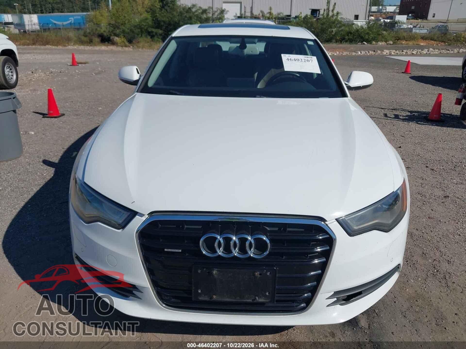 AUDI A6 2013 - WAUGGAFC5DN144313