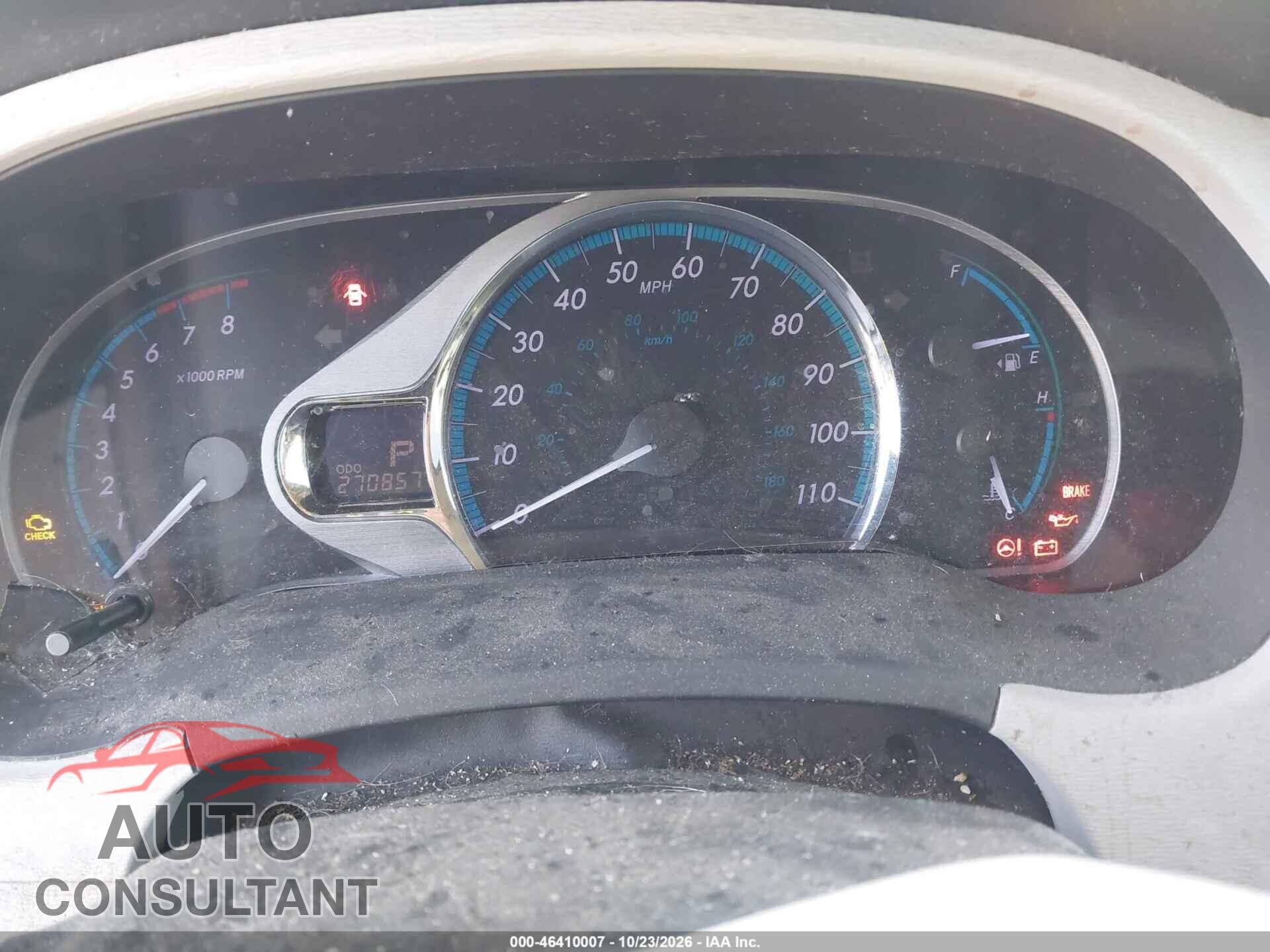TOYOTA SIENNA 2011 - 5TDYK3DC4BS074279