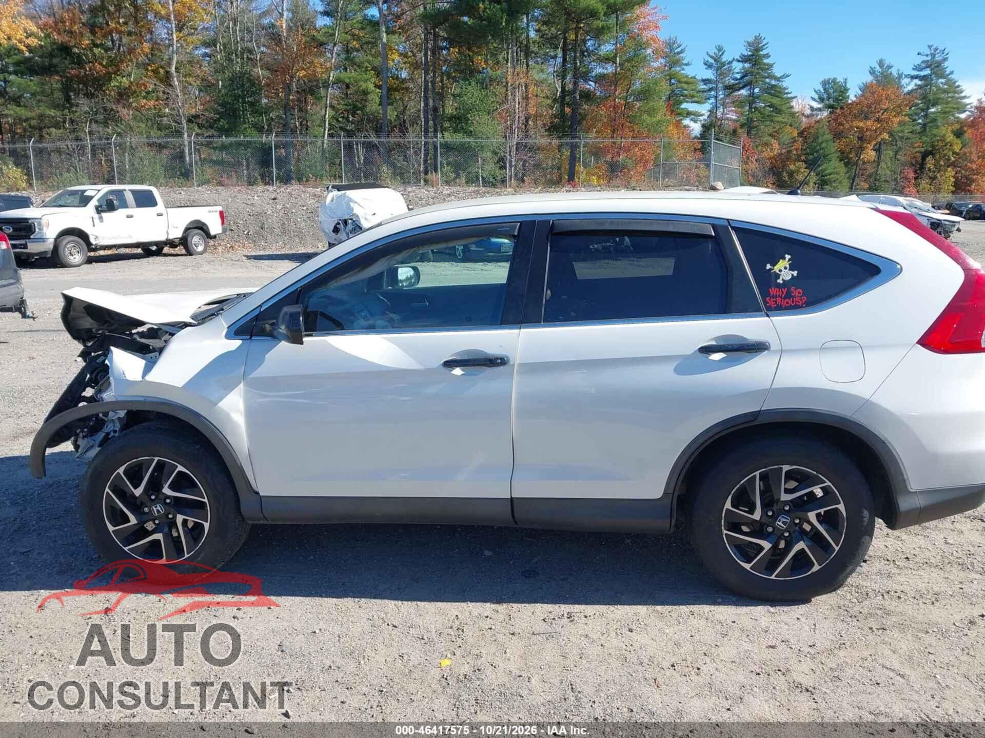 HONDA CR-V 2016 - 5J6RM4H44GL131395