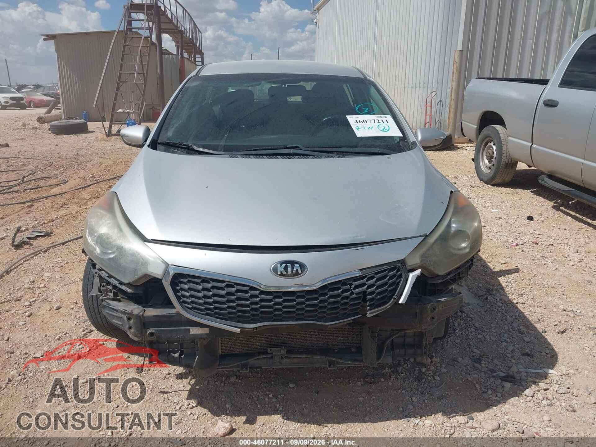KIA FORTE 2016 - KNAFK5A86G5635451