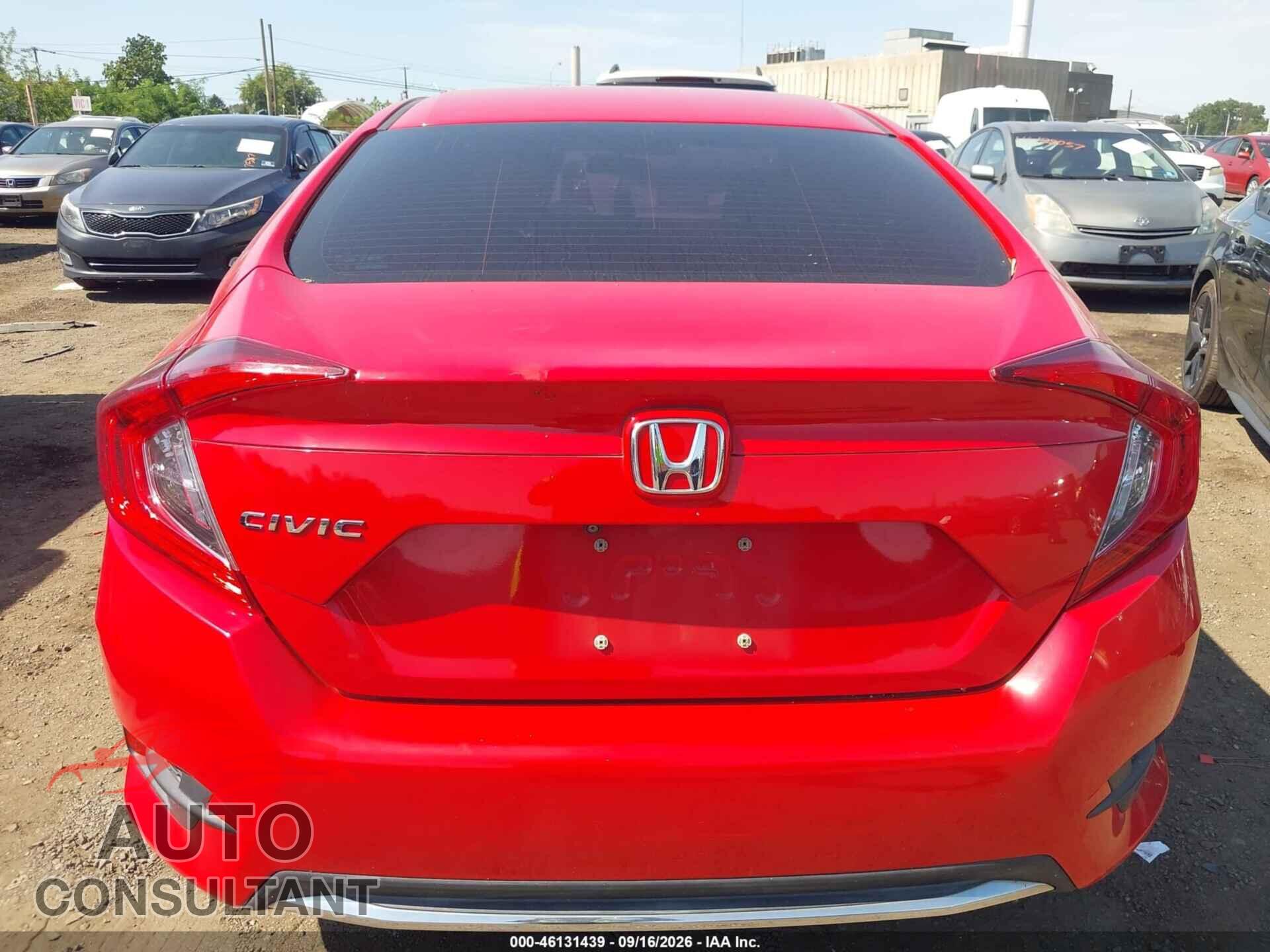 HONDA CIVIC 2019 - 2HGFC2F69KH512638
