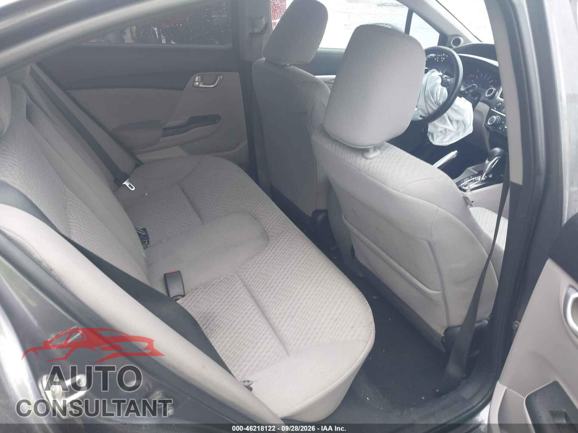 HONDA CIVIC 2014 - 2HGFB2F81EH503201