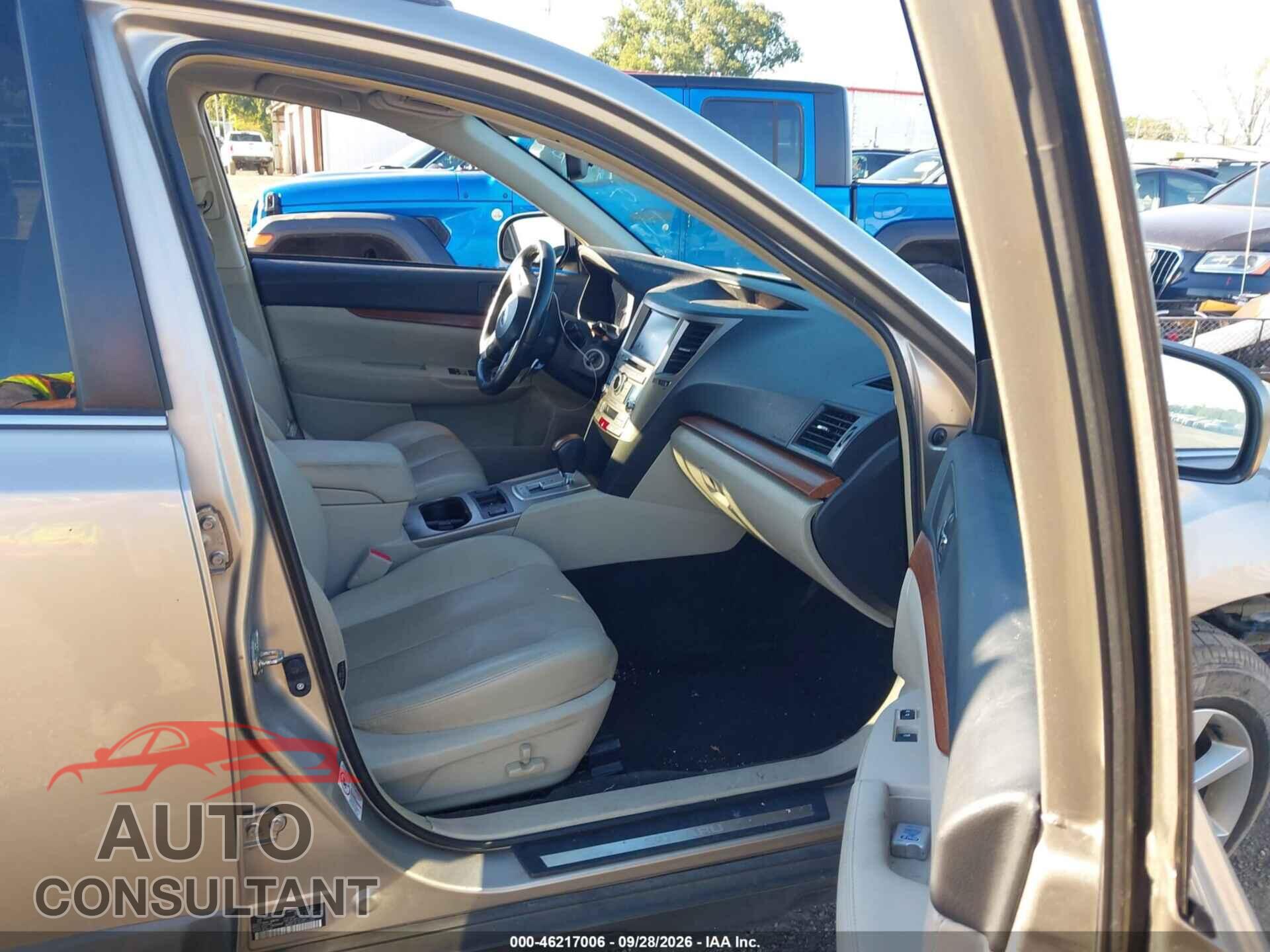SUBARU OUTBACK 2014 - 4S4BRCNC7E3229697